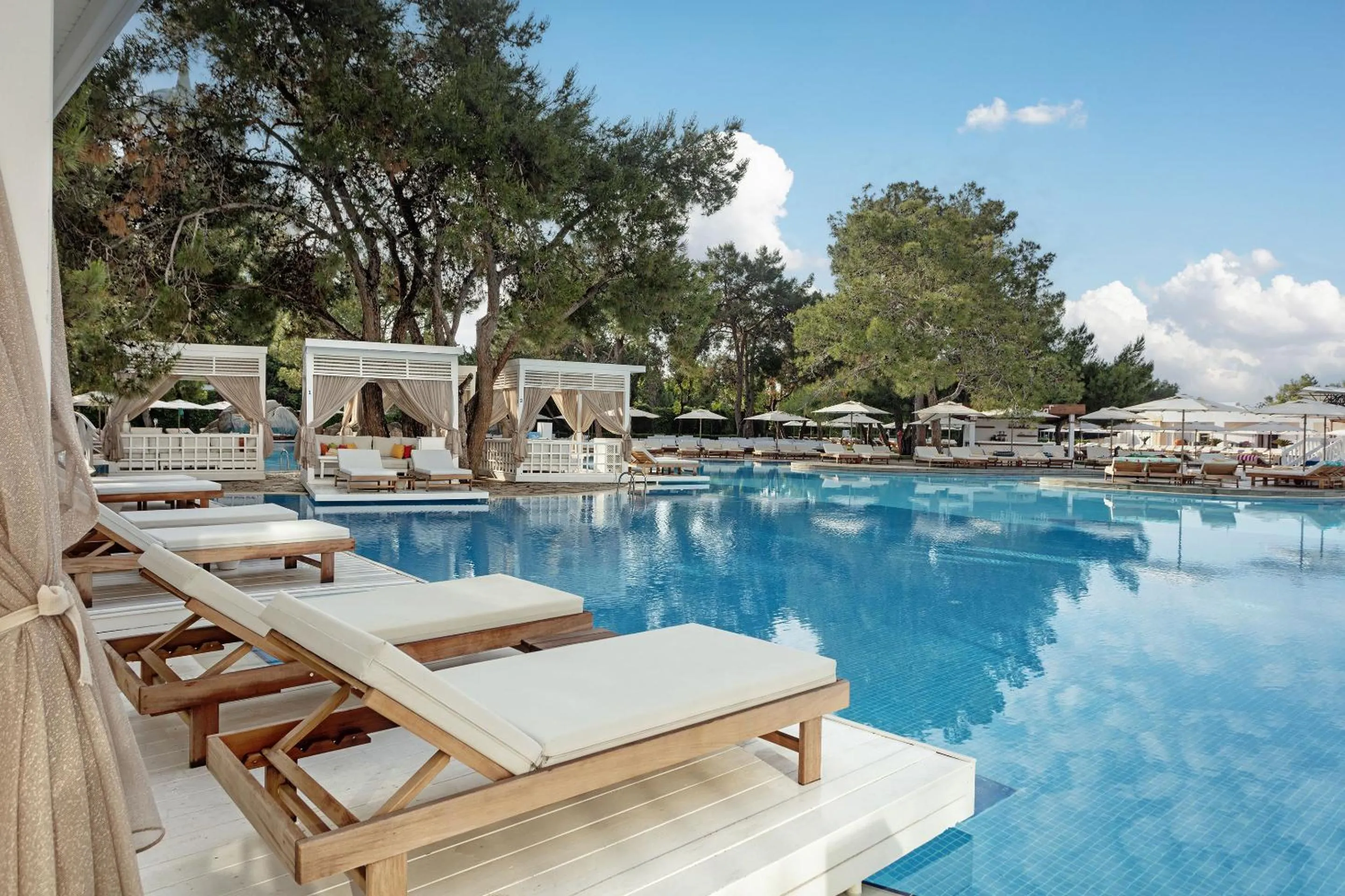 Swimming pool in Titanic Deluxe Lara