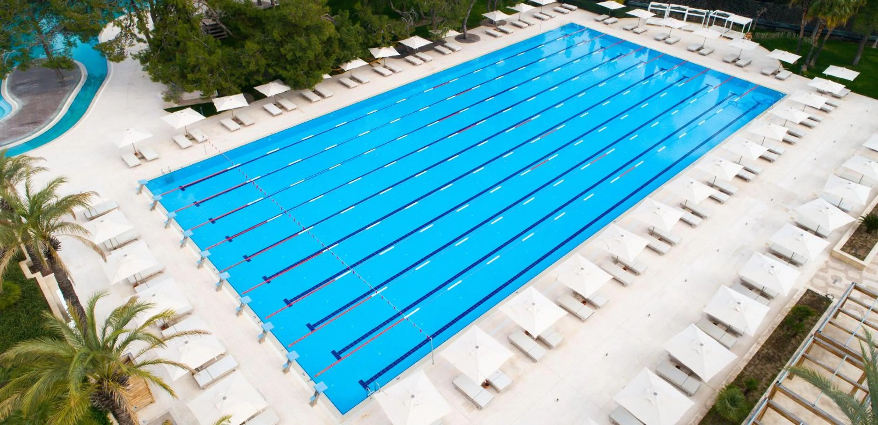 Swimming pool in Titanic Deluxe Lara
