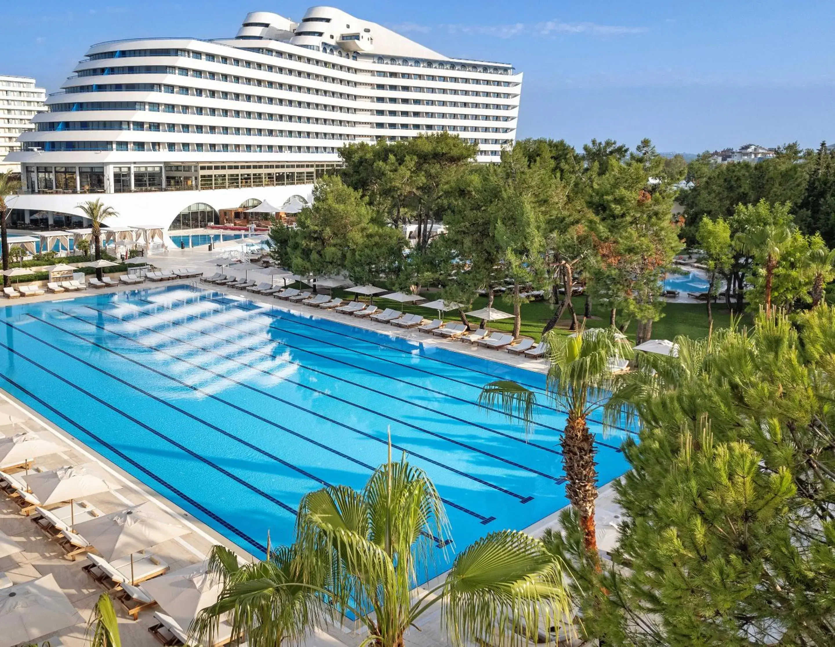 Property building, Swimming Pool in Titanic Deluxe Lara