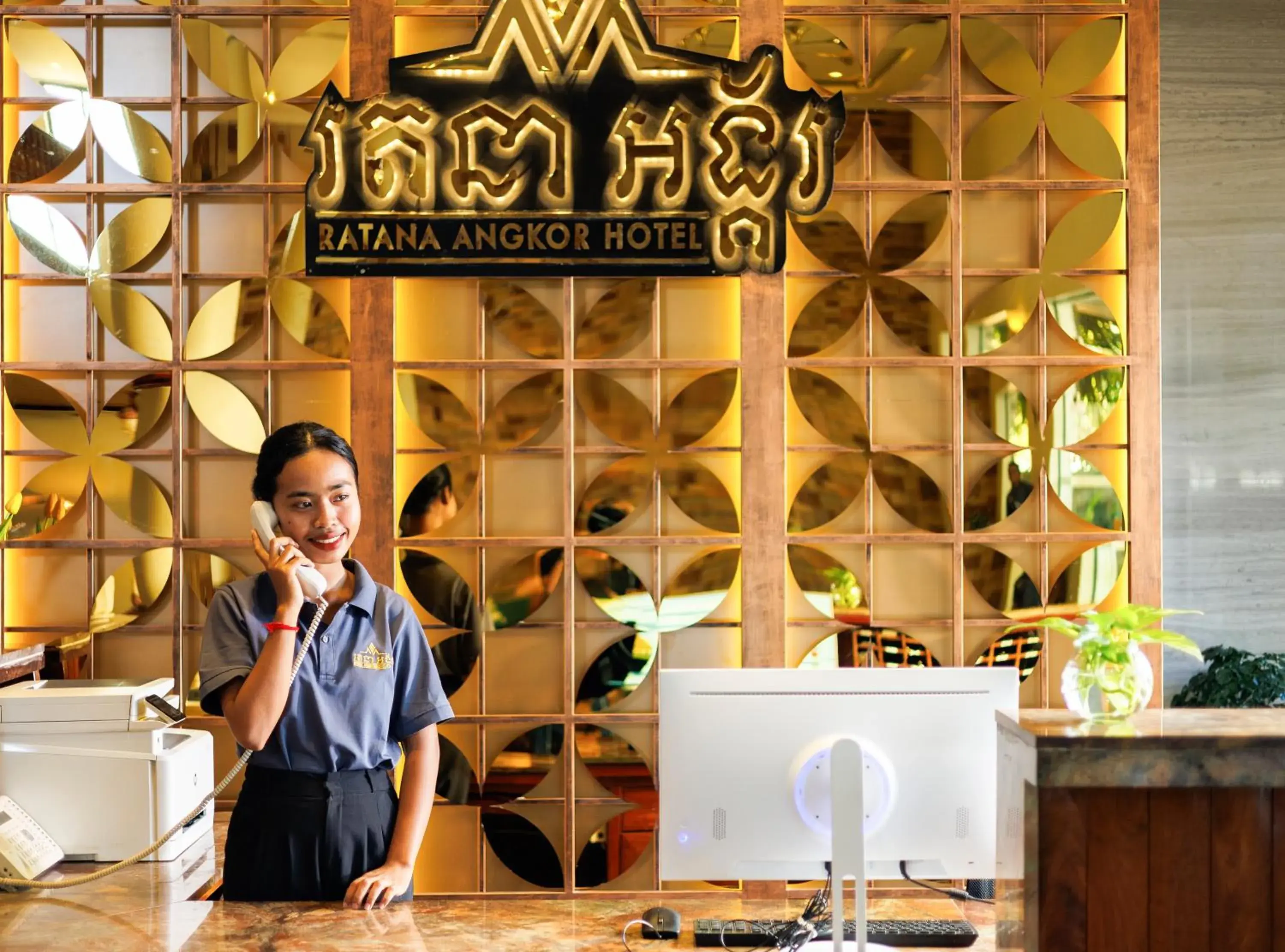 Lobby or reception in Ratana Angkor Hotel Lobby or reception in Ratana Angkor Hotel