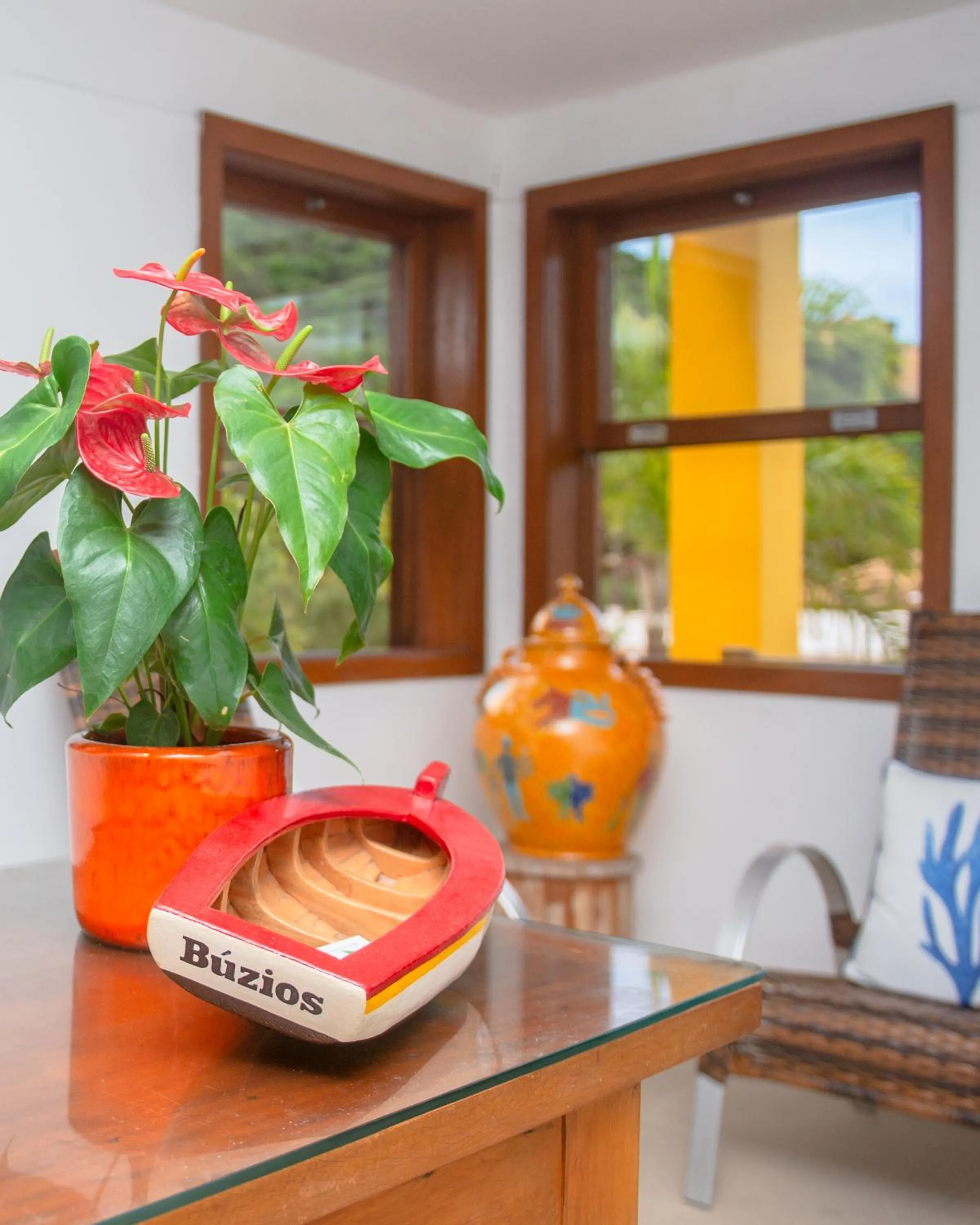 Lobby or reception in Pousada João Fernandes