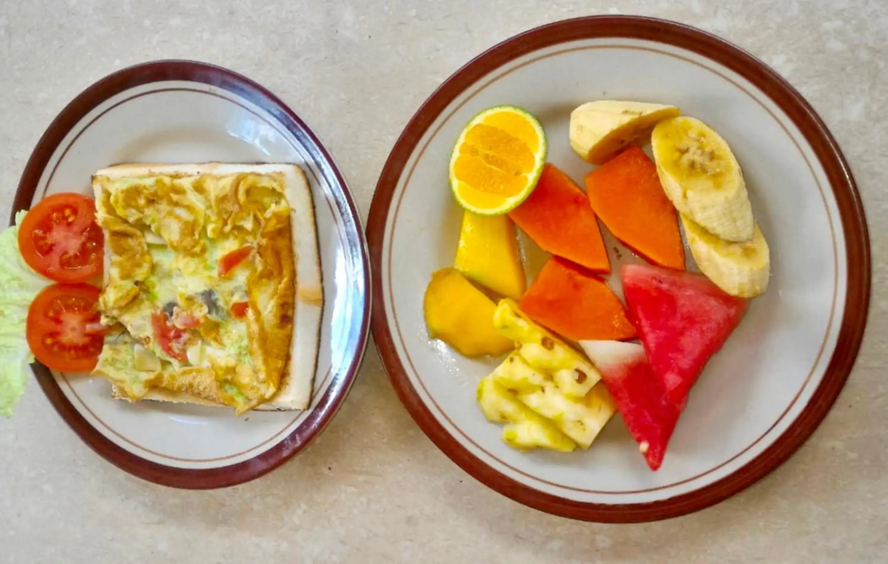 Breakfast in Jungut Guest House Ubud Breakfast in Jungut Guest House Ubud