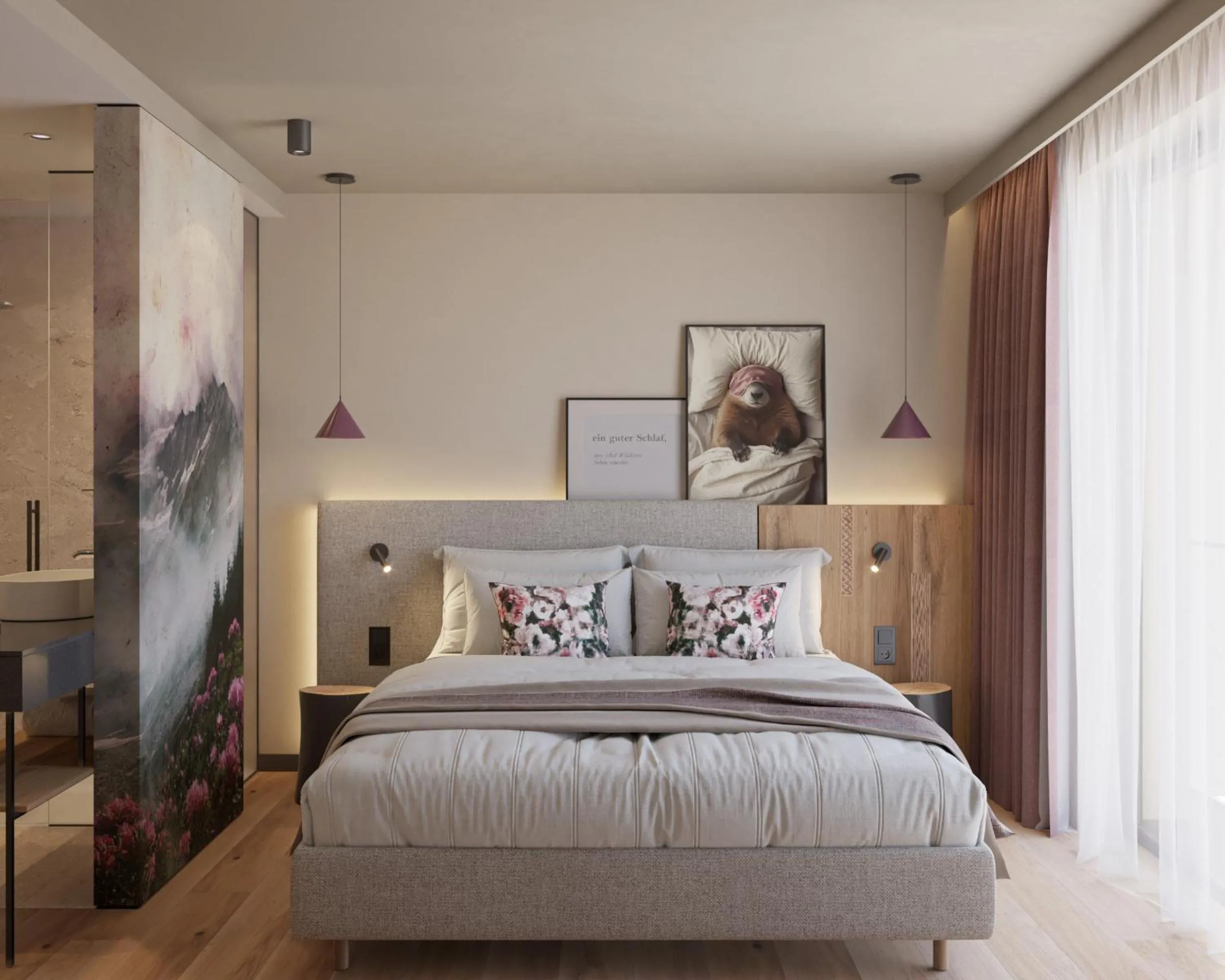 Bedroom, Bed in Ziach & Candy Grossarl