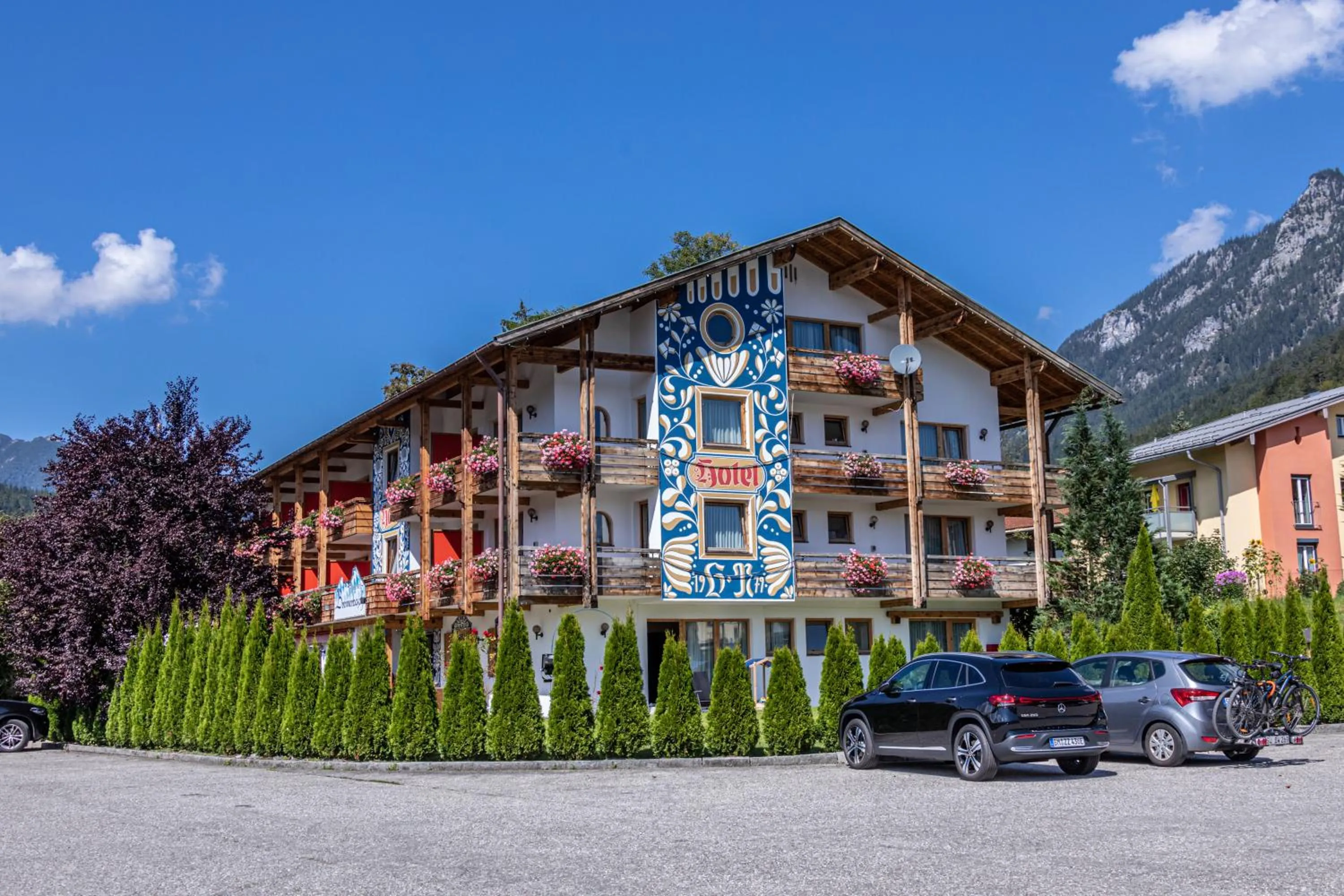 Property building in Alpenhotel Brennerbascht