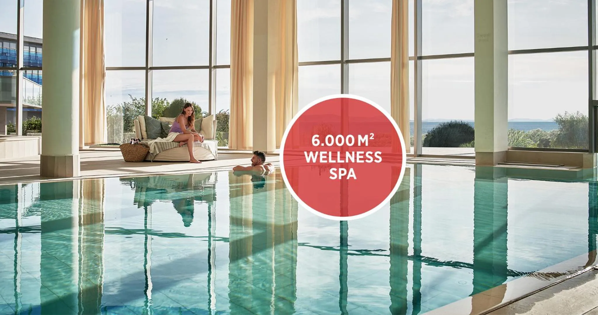 Spa and wellness centre/facilities in Falkensteiner Hotel & Spa Iadera