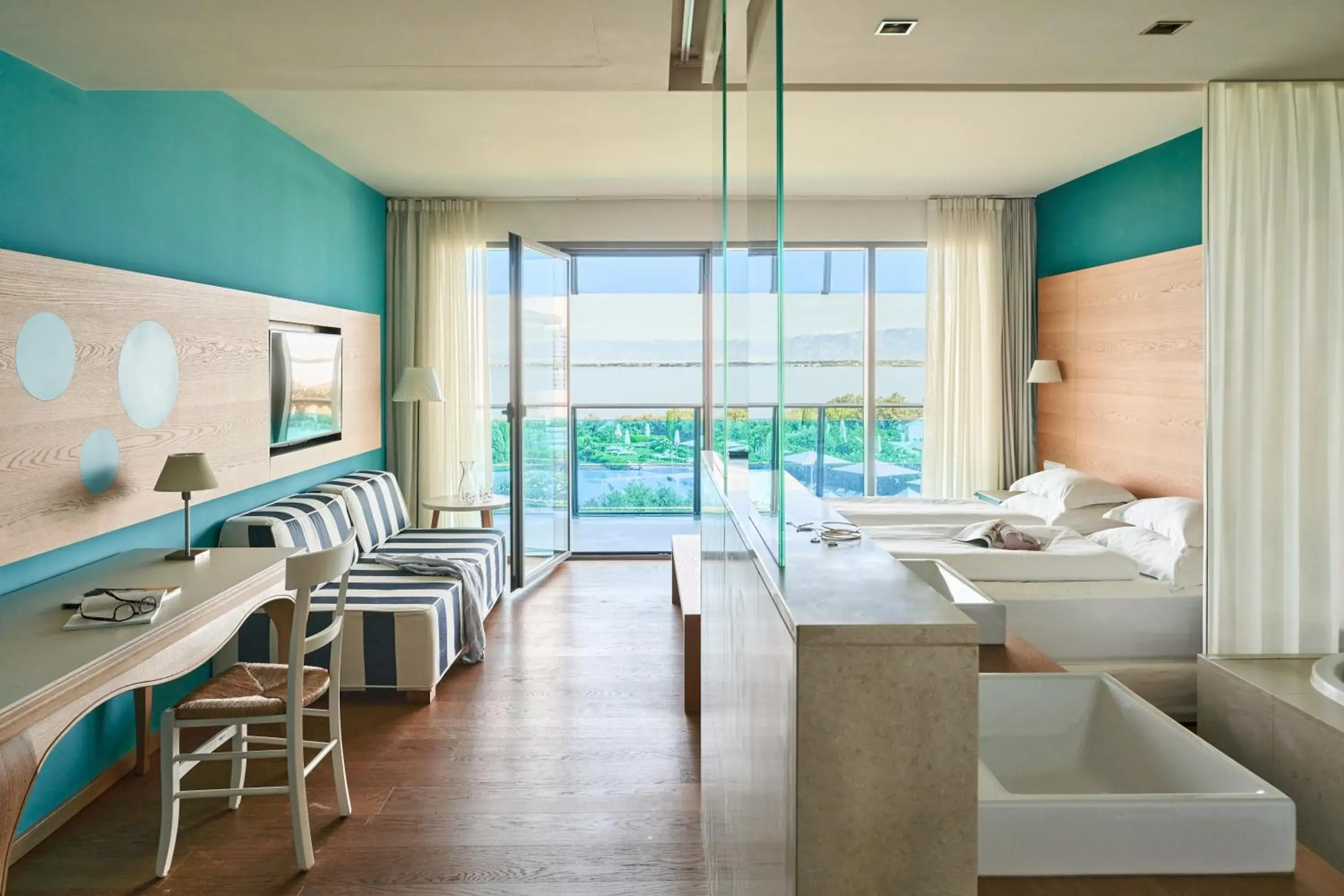 Bed in Falkensteiner Hotel & Spa Iadera Bed in Falkensteiner Hotel & Spa Iadera