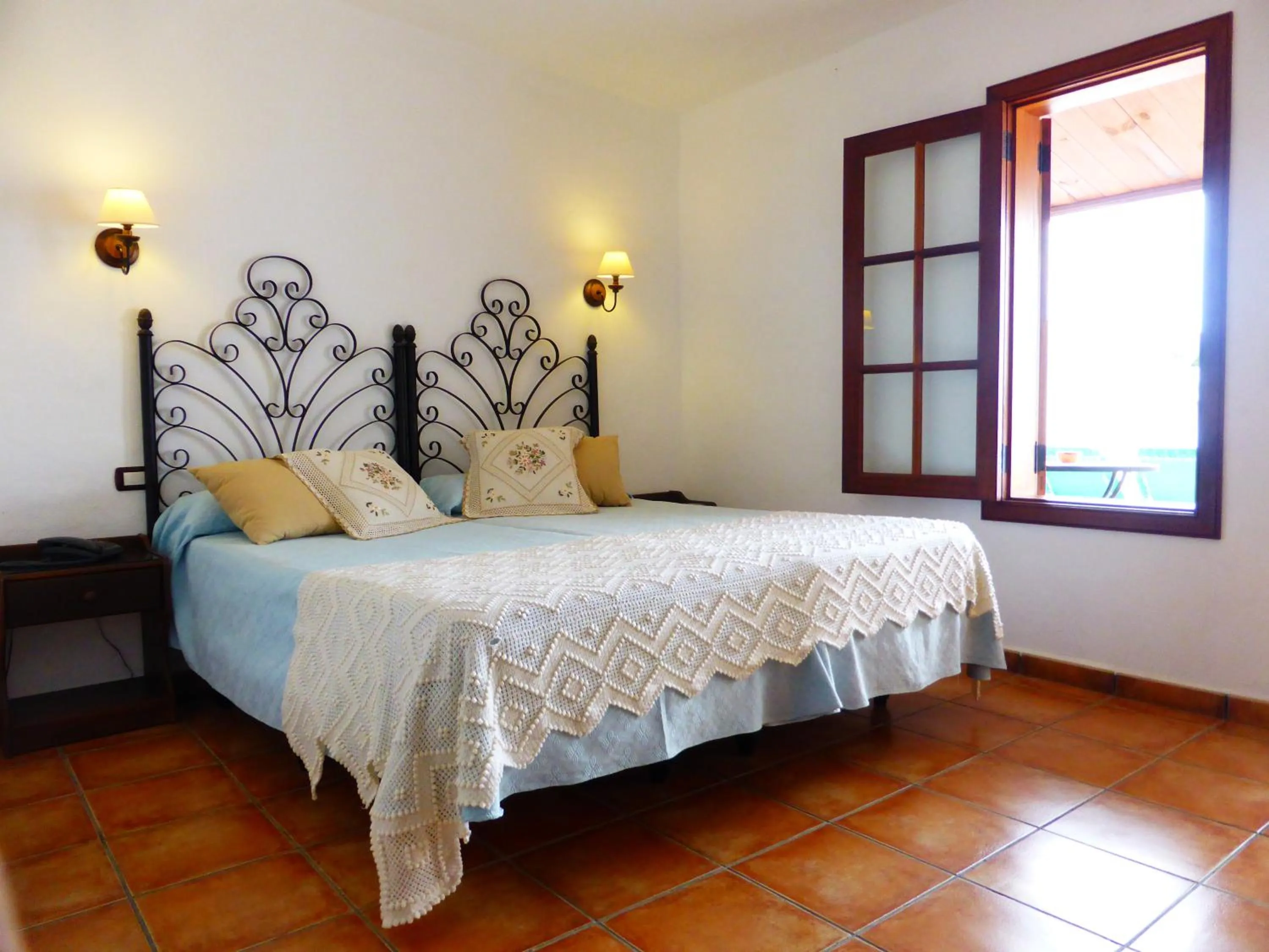 Bed in Hotel Rural El Navío - Adults Only