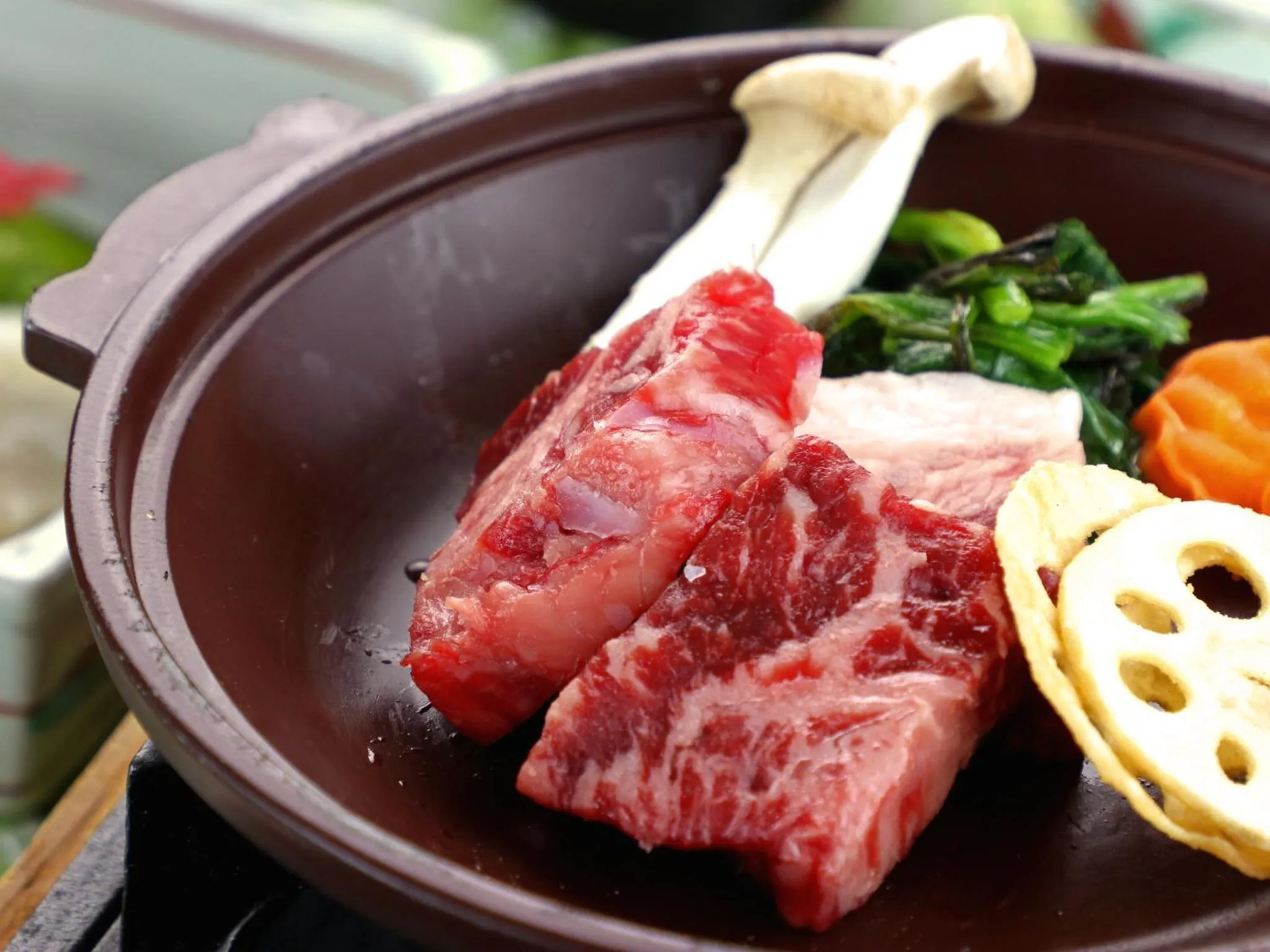 Food close-up in Warabiso