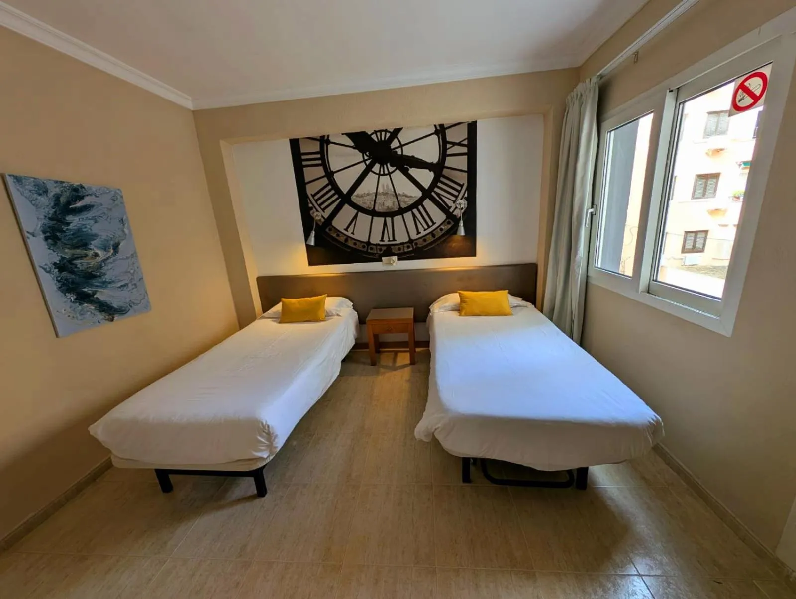 Bed in Hostal Mar del Plata