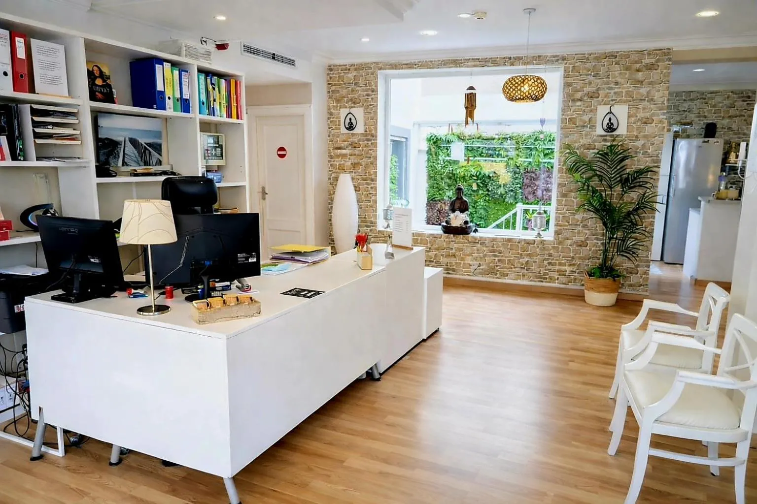 Lobby or reception in Hostal Mar del Plata