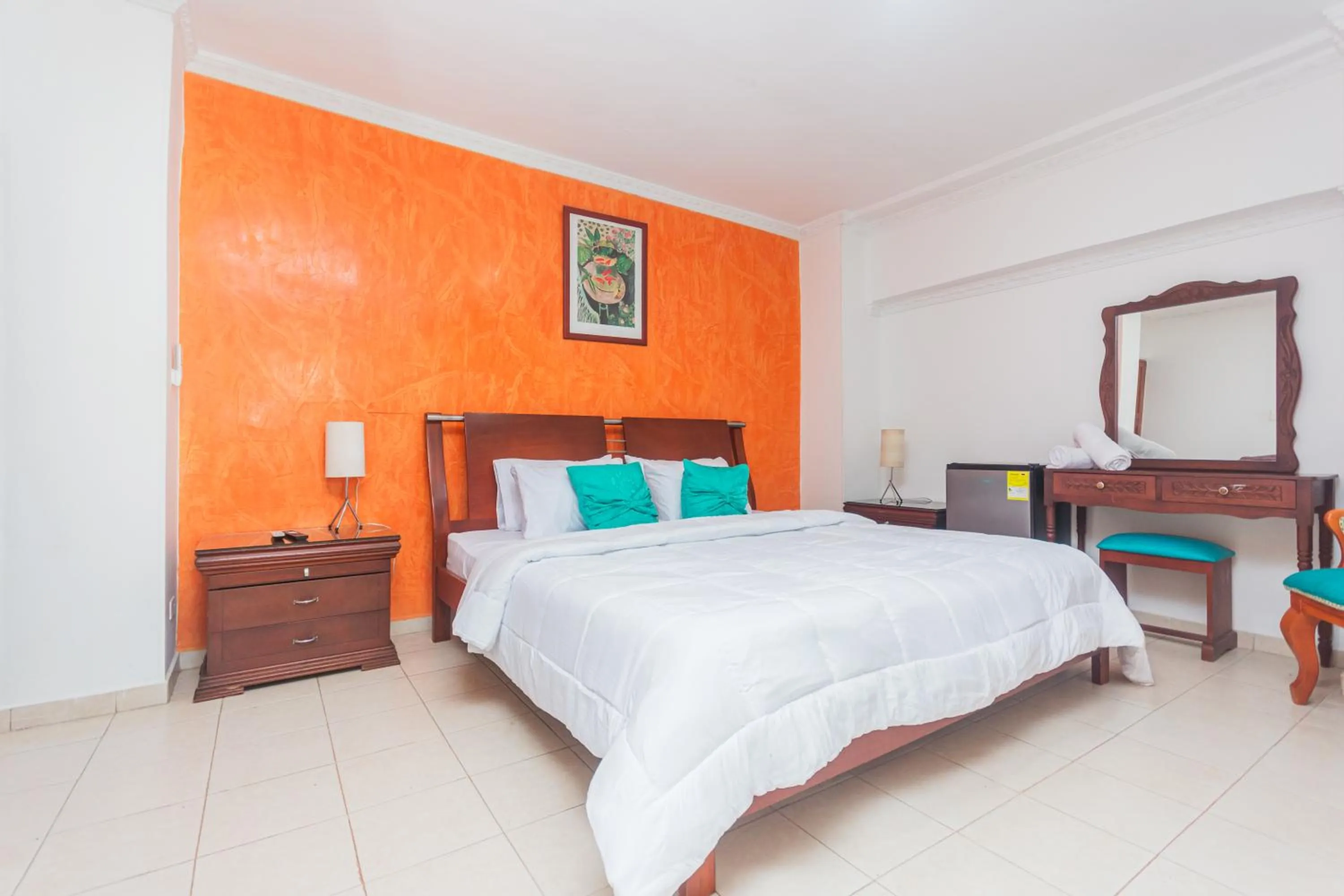 Bed in Hotel Baluarte Cartagena Boutique