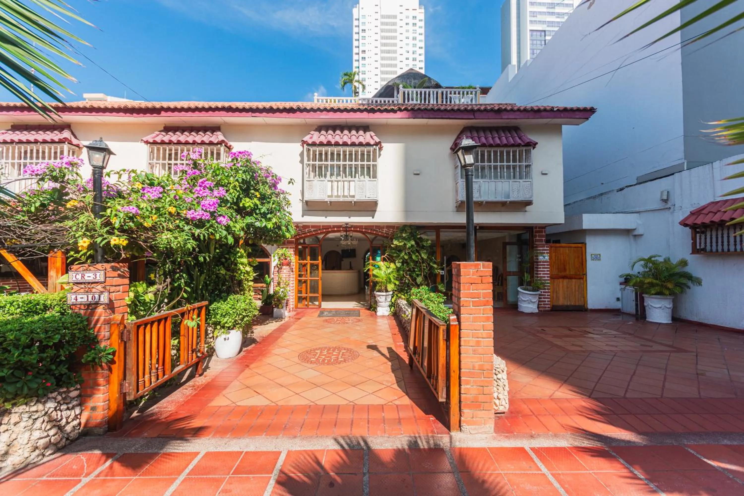 Facade/entrance in Hotel Baluarte Cartagena Boutique