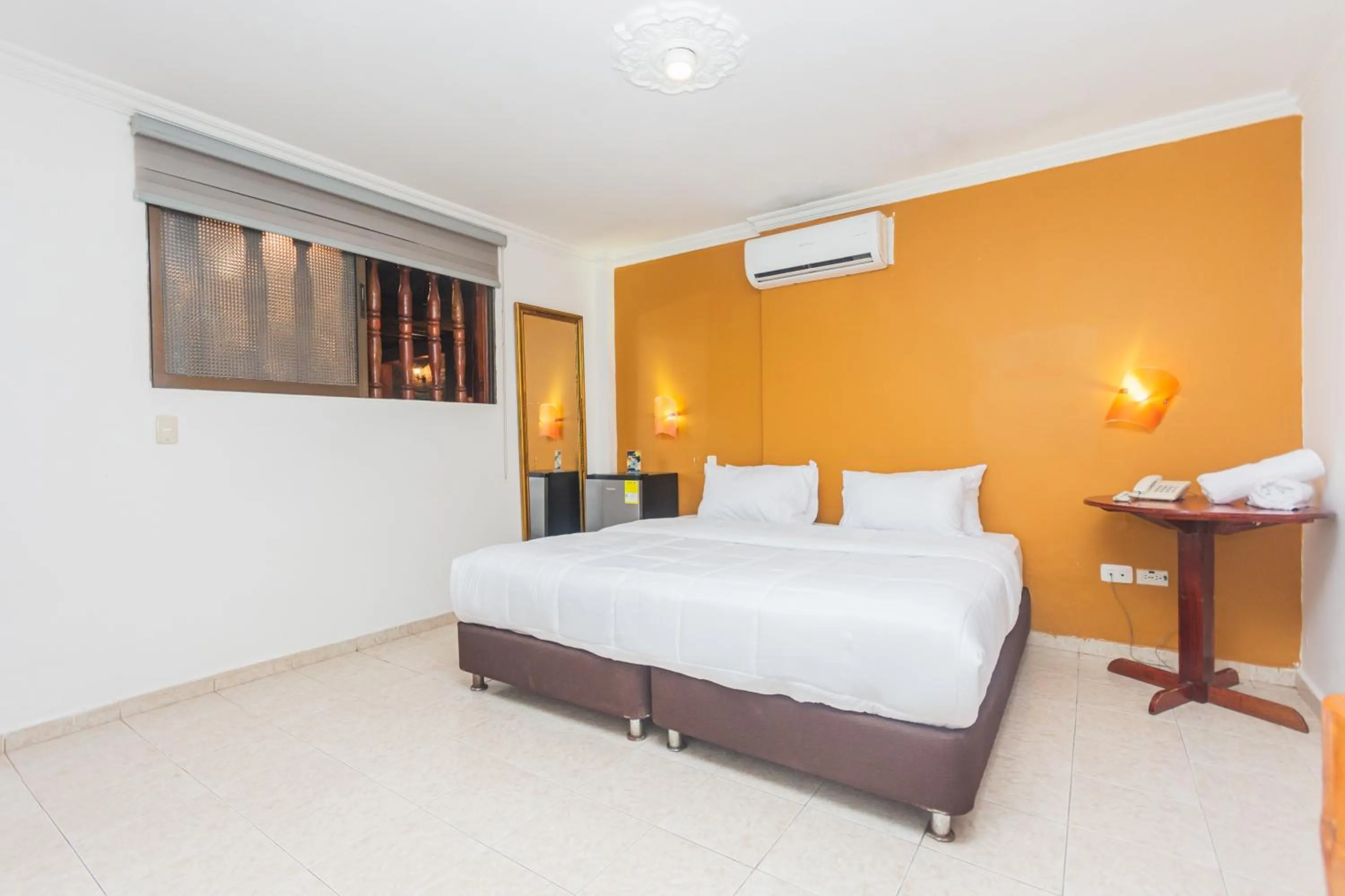 Bed in Hotel Baluarte Cartagena Boutique