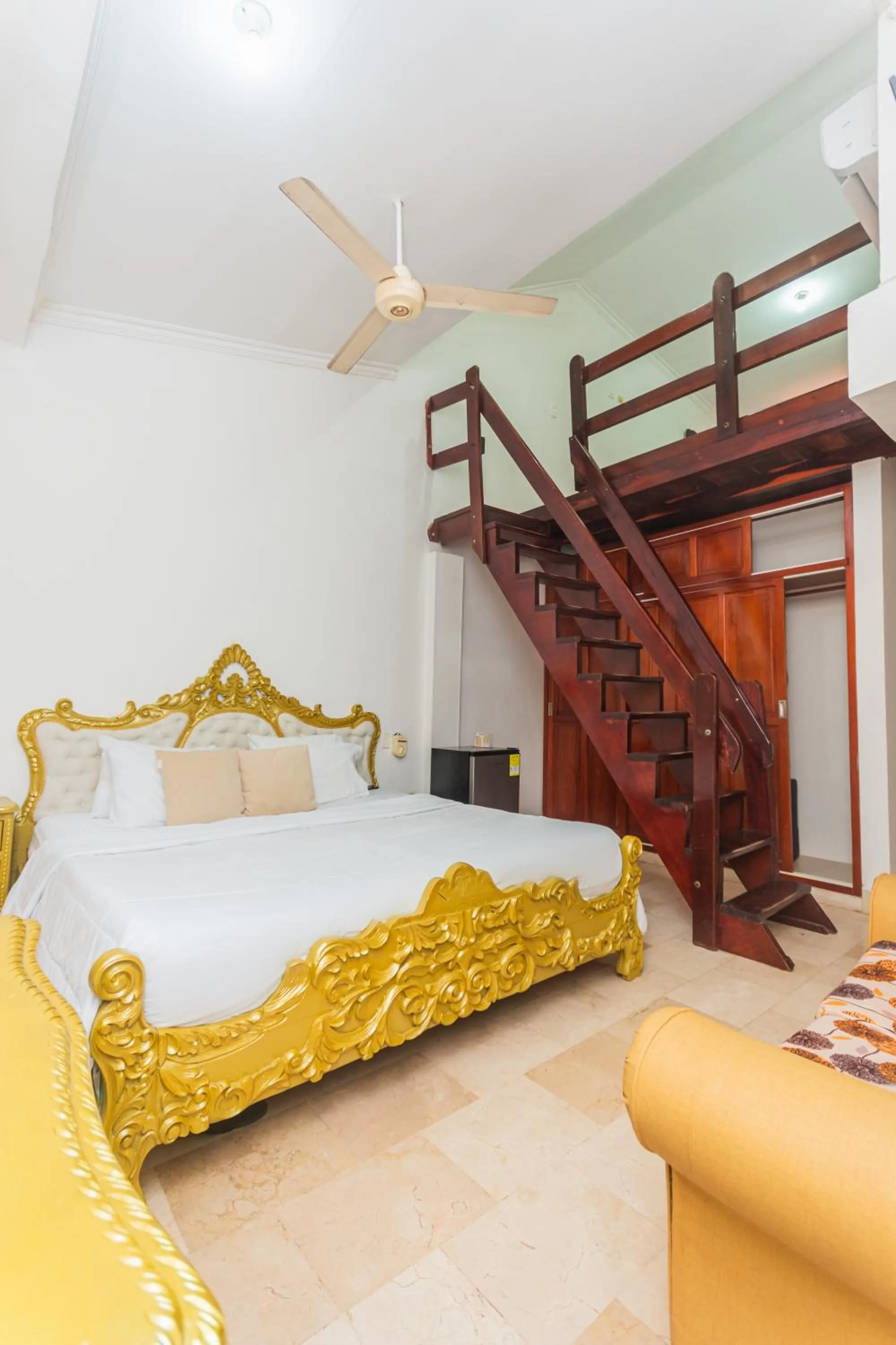 Bed in Hotel Baluarte Cartagena Boutique