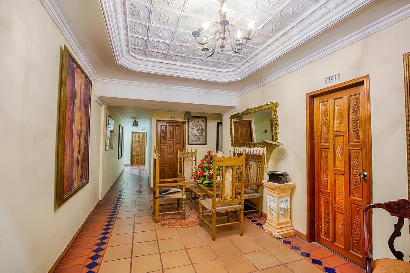 Living room in Hotel Baluarte Cartagena Boutique