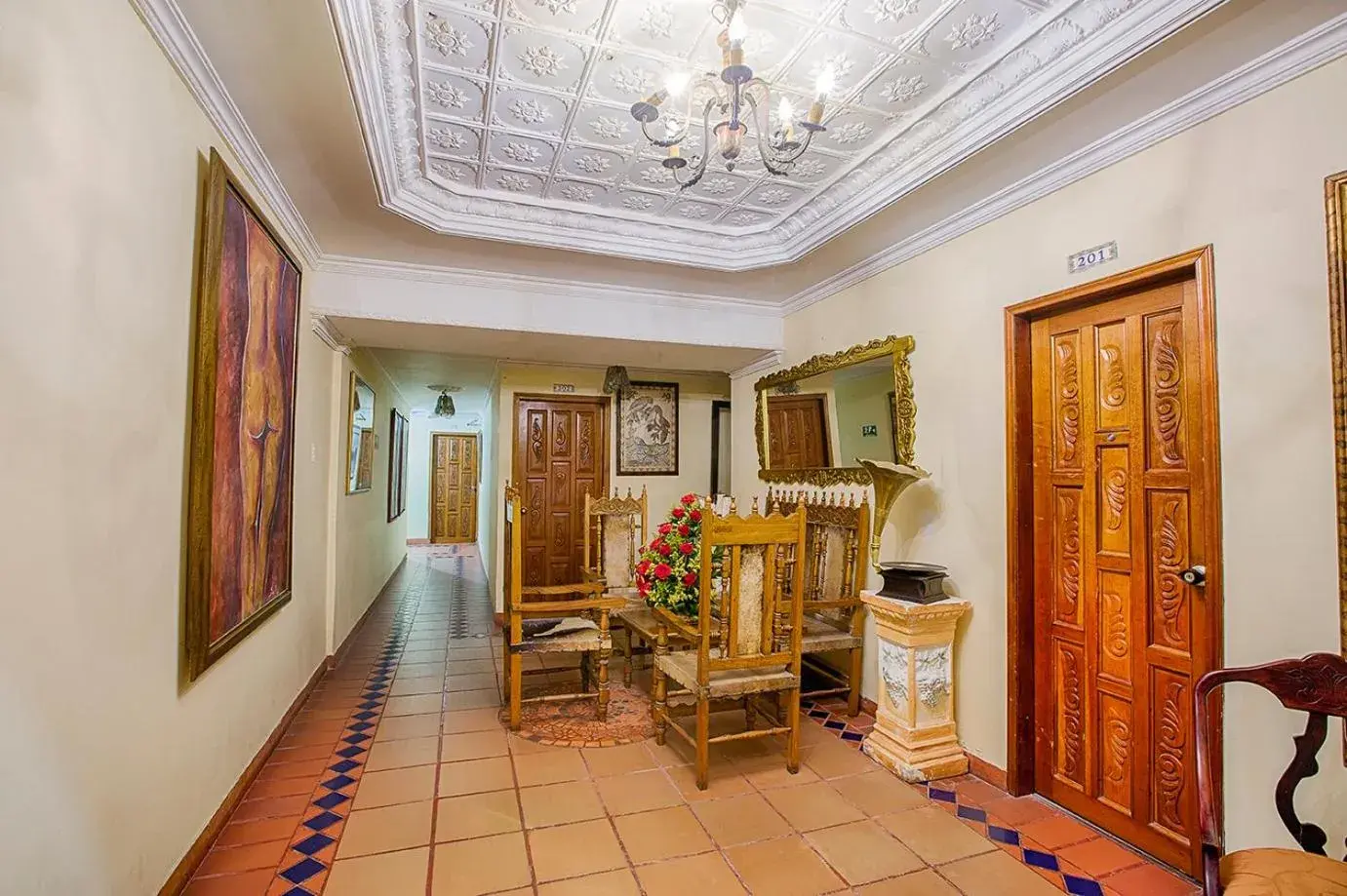 Living room in Hotel Baluarte Cartagena Boutique Living room in Hotel Baluarte Cartagena Boutique