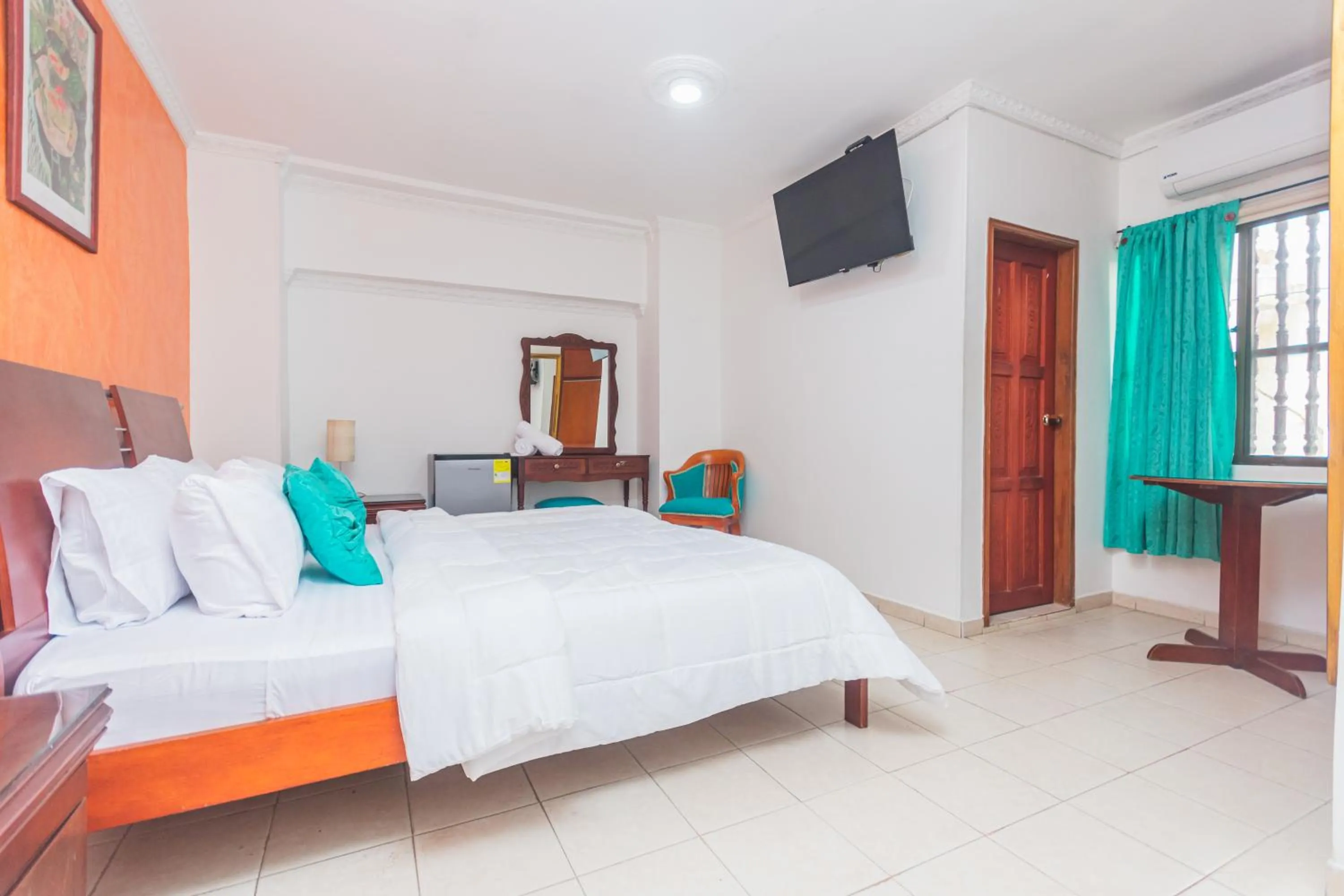 Bed in Hotel Baluarte Cartagena Boutique