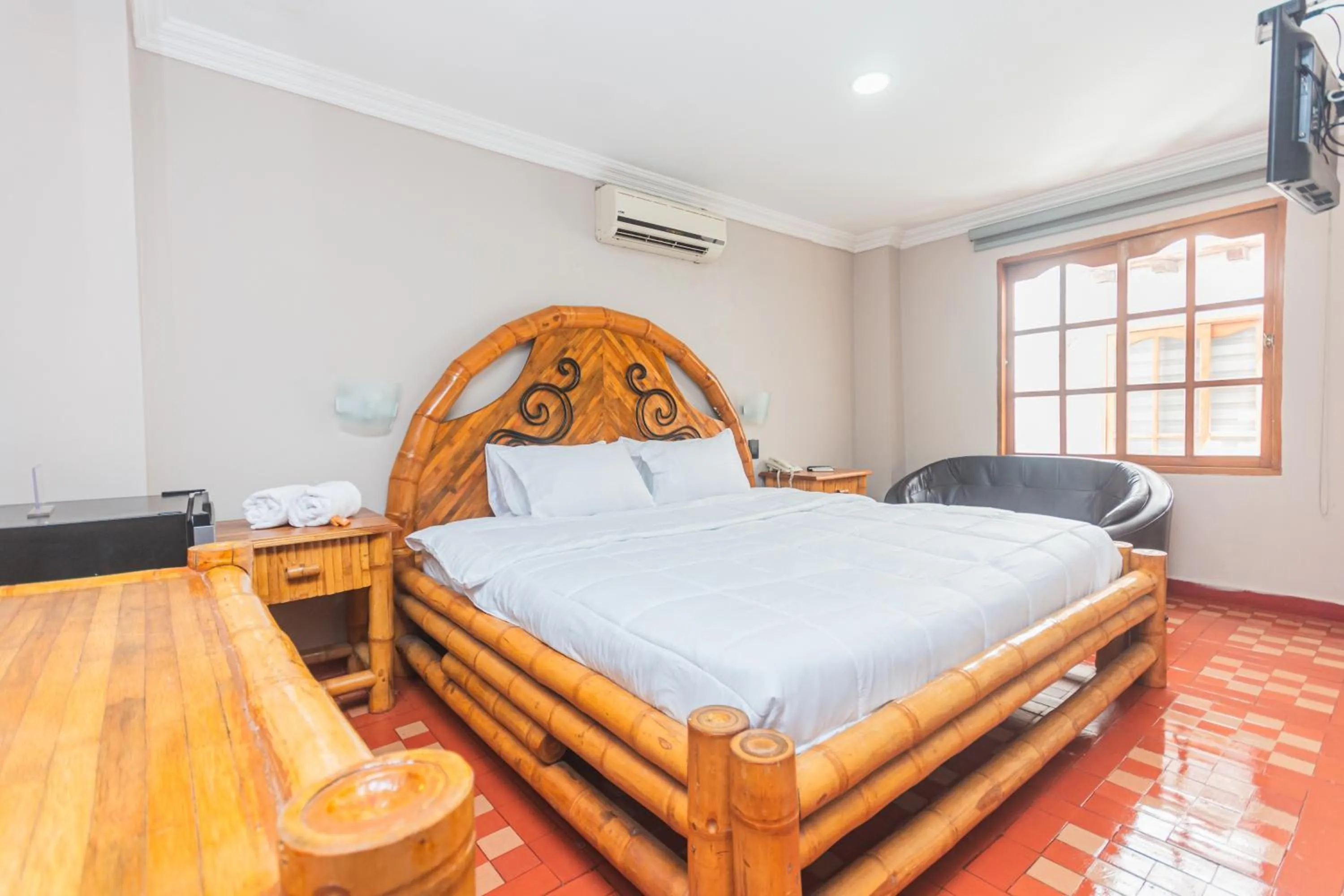 Bed in Hotel Baluarte Cartagena Boutique