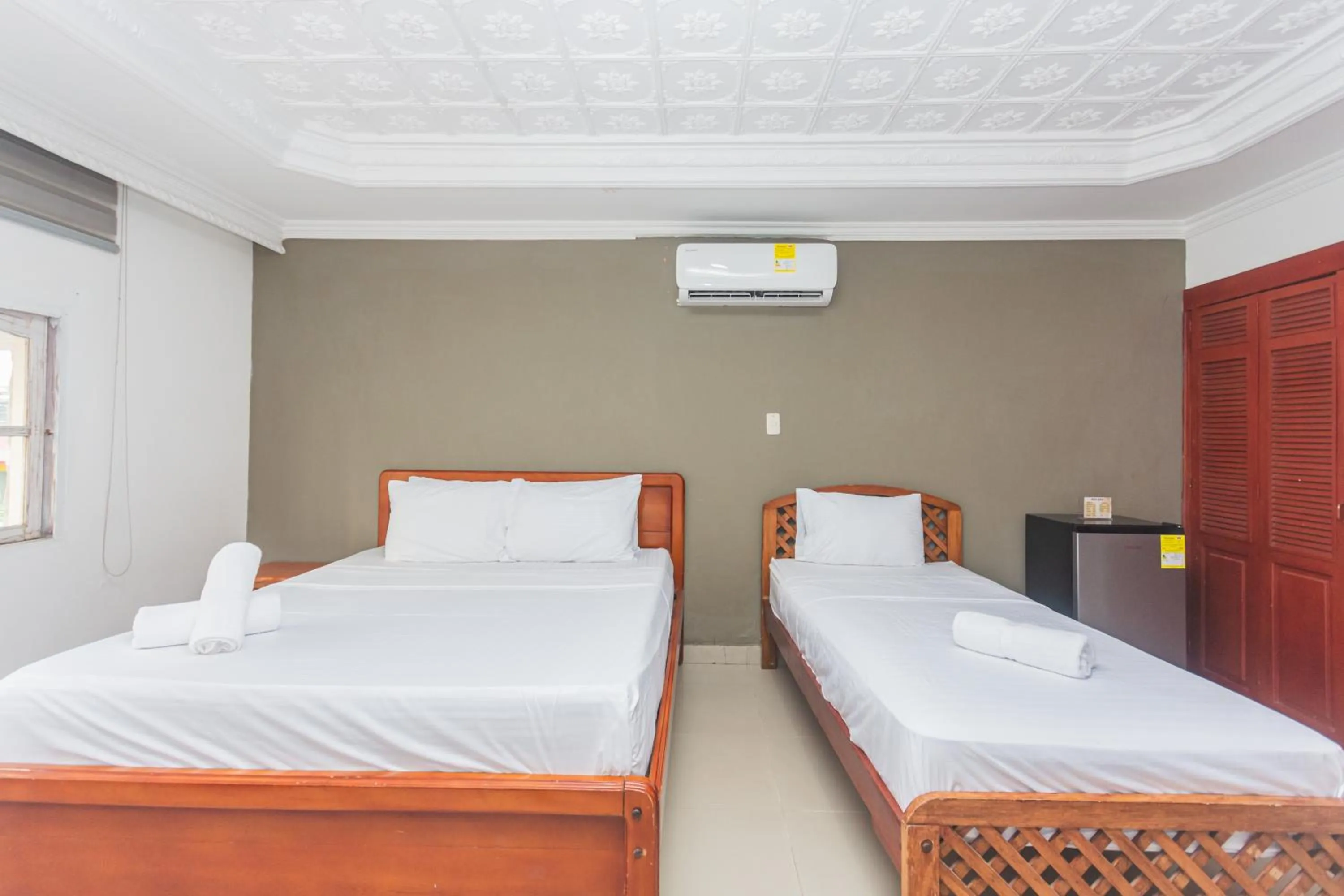 Bed in Hotel Baluarte Cartagena Boutique