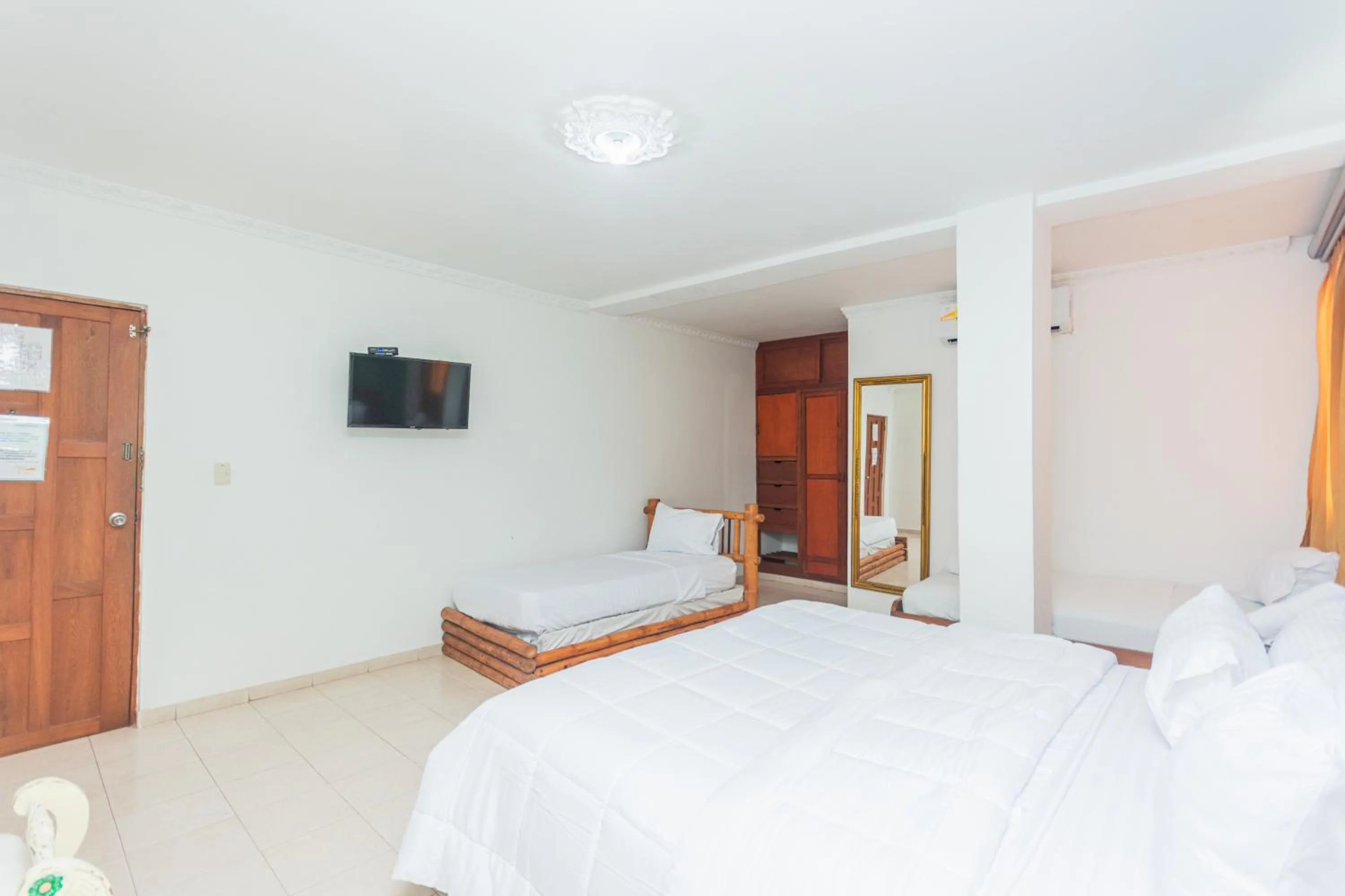 Bed in Hotel Baluarte Cartagena Boutique