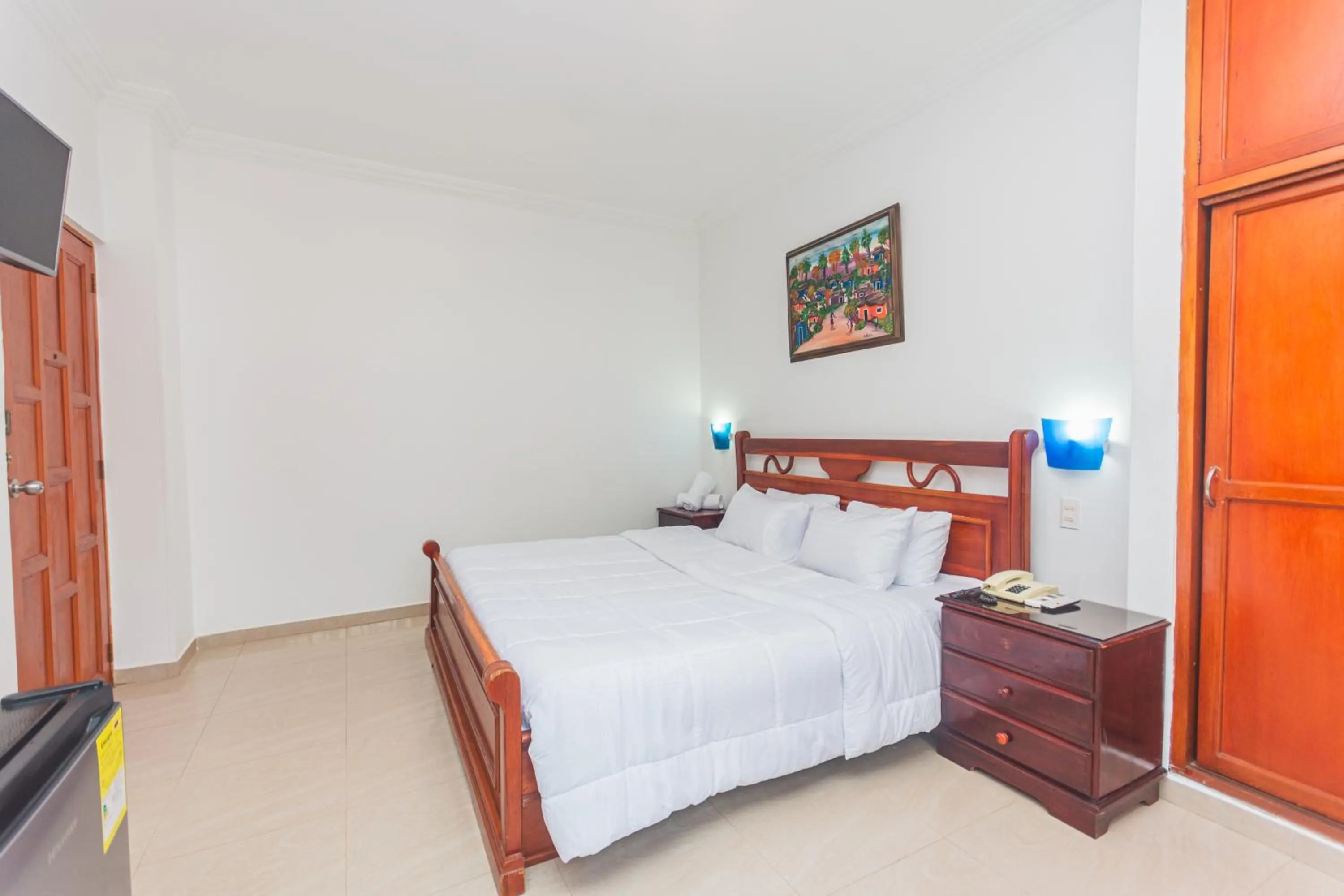 Bed in Hotel Baluarte Cartagena Boutique
