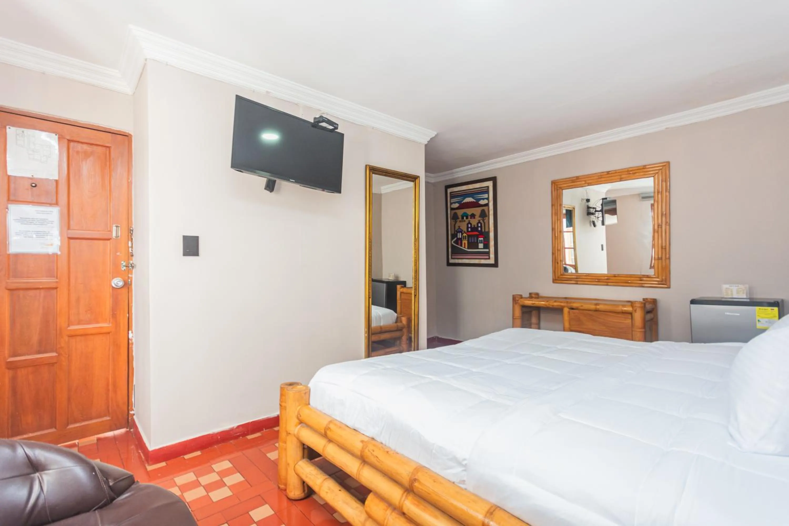 Bed in Hotel Baluarte Cartagena Boutique