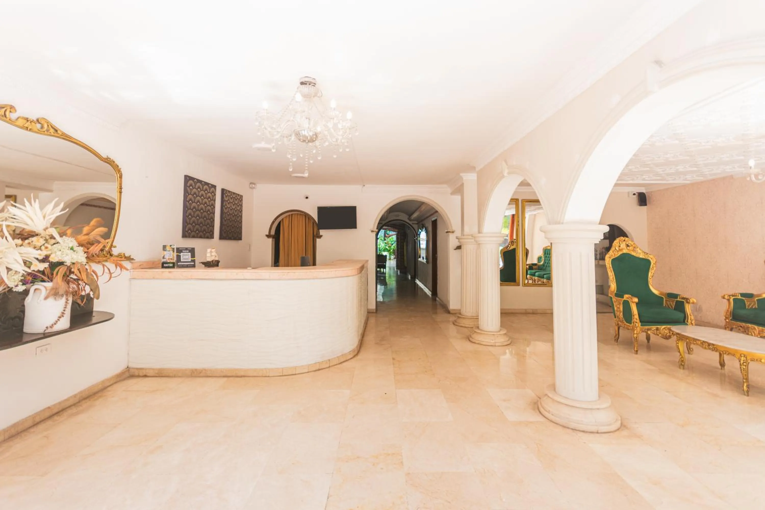 Lobby or reception in Hotel Baluarte Cartagena Boutique