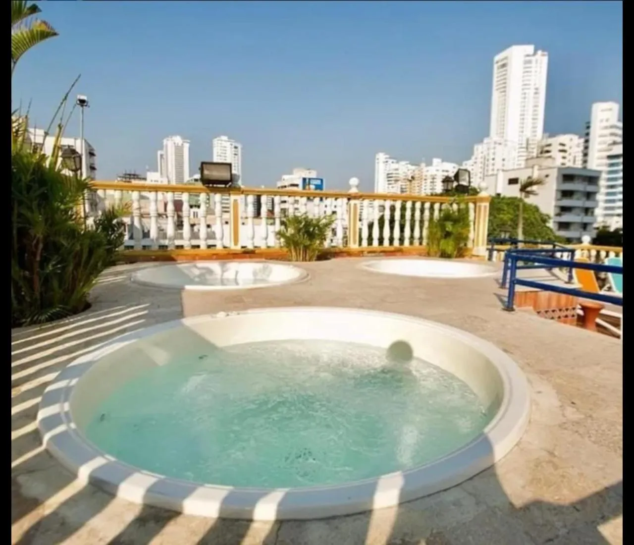 Balcony/Terrace in Hotel Baluarte Cartagena Boutique