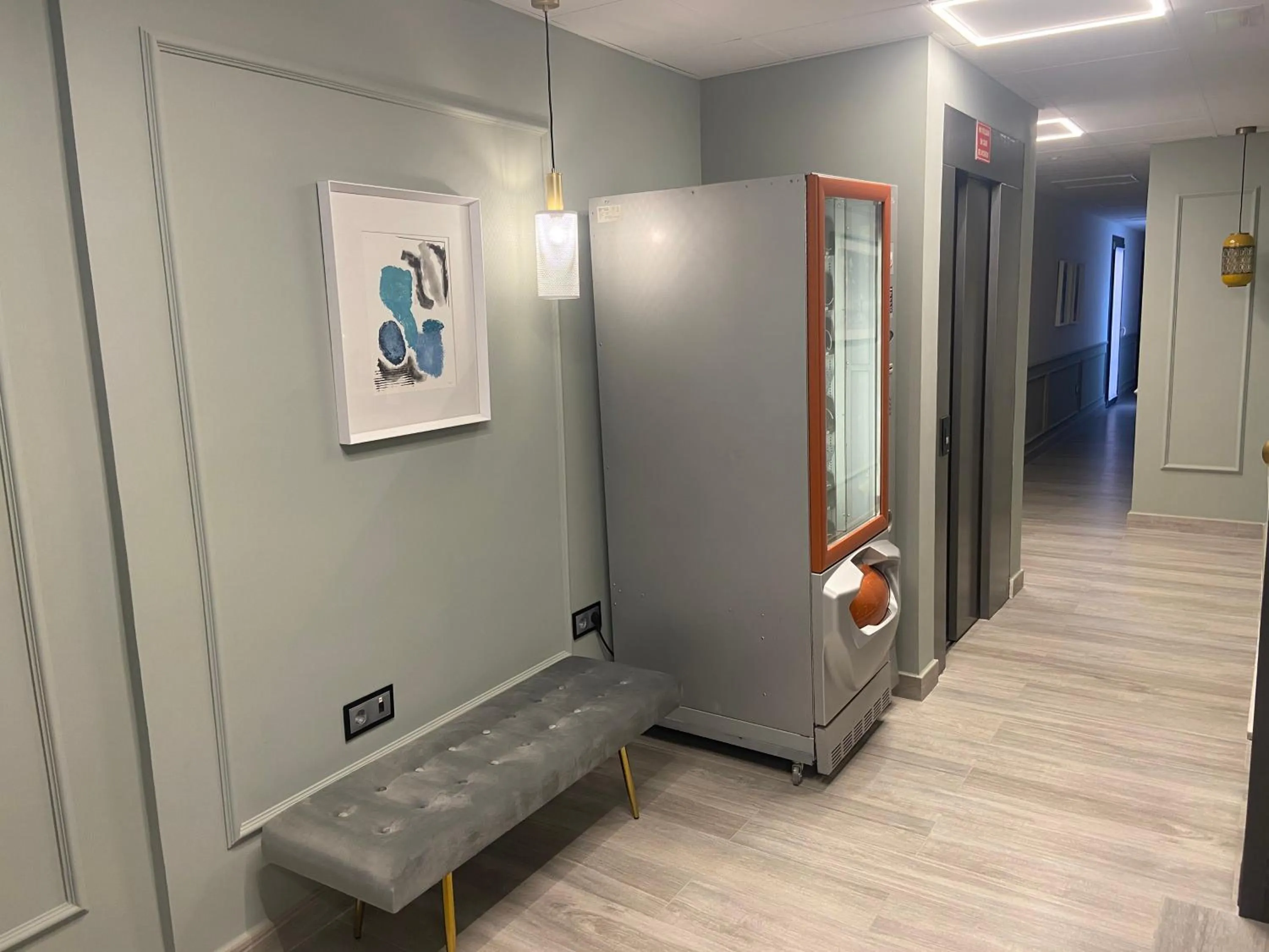 Lobby or reception in Hotel Lusitania, Centro Ciudad, Parking Privado