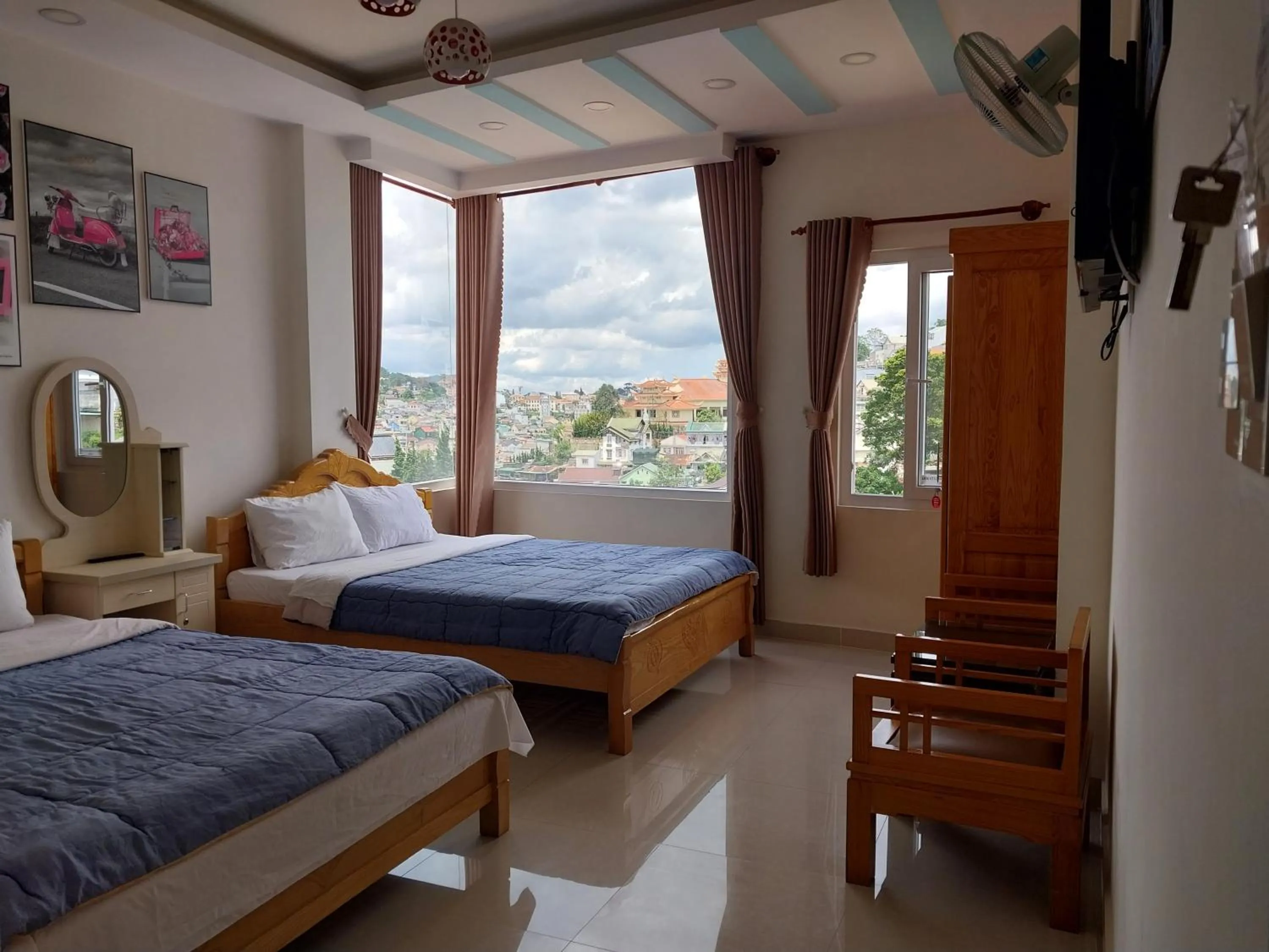 Photo of the whole room, Bed in Cam Ly Homestay