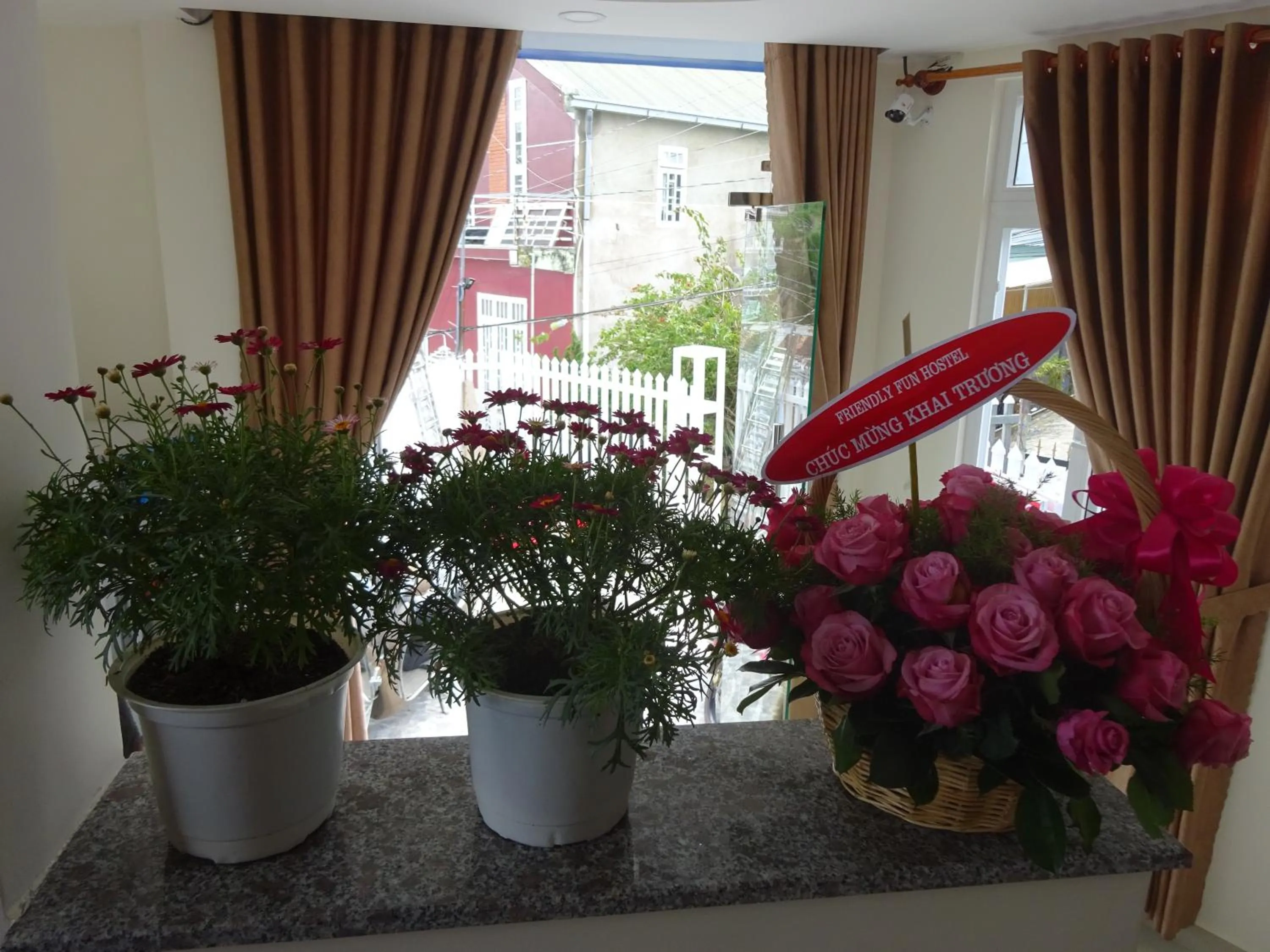 Decorative detail in Cam Ly Homestay