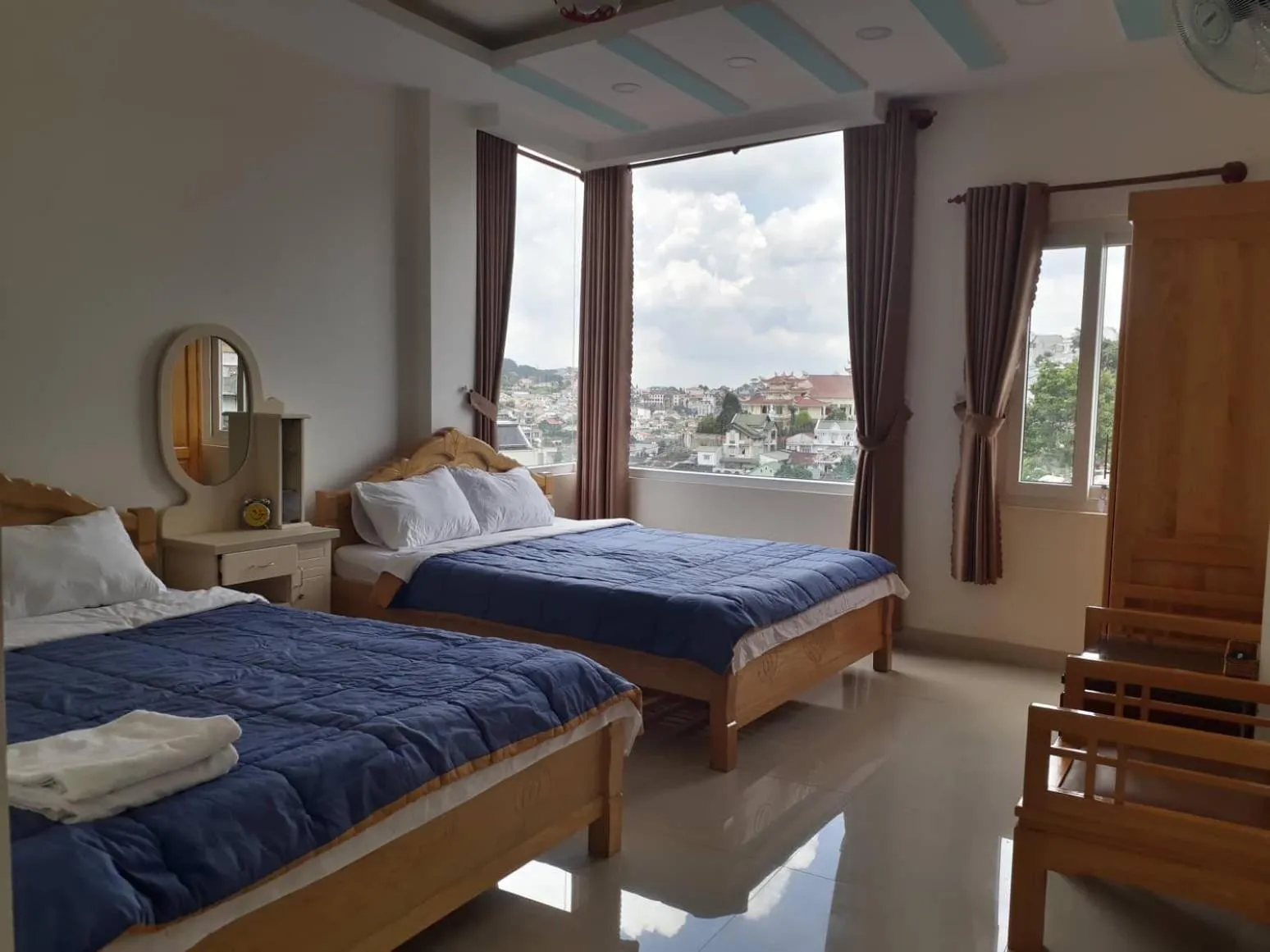 Bed in Cam Ly Homestay