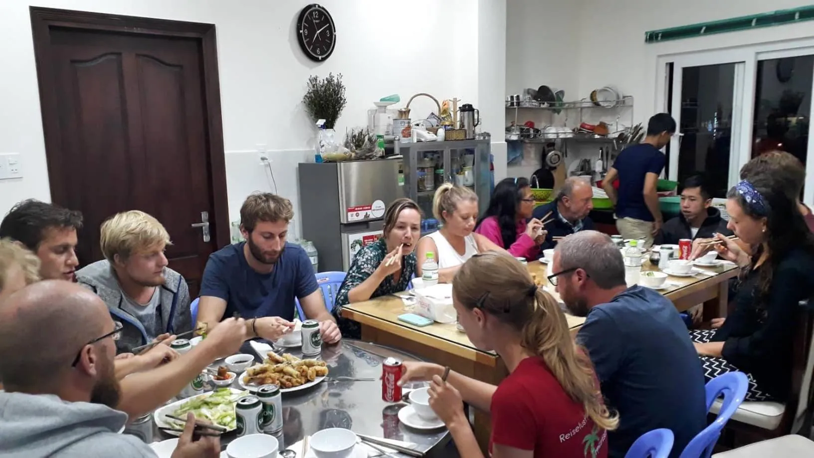 People in Cam Ly Homestay