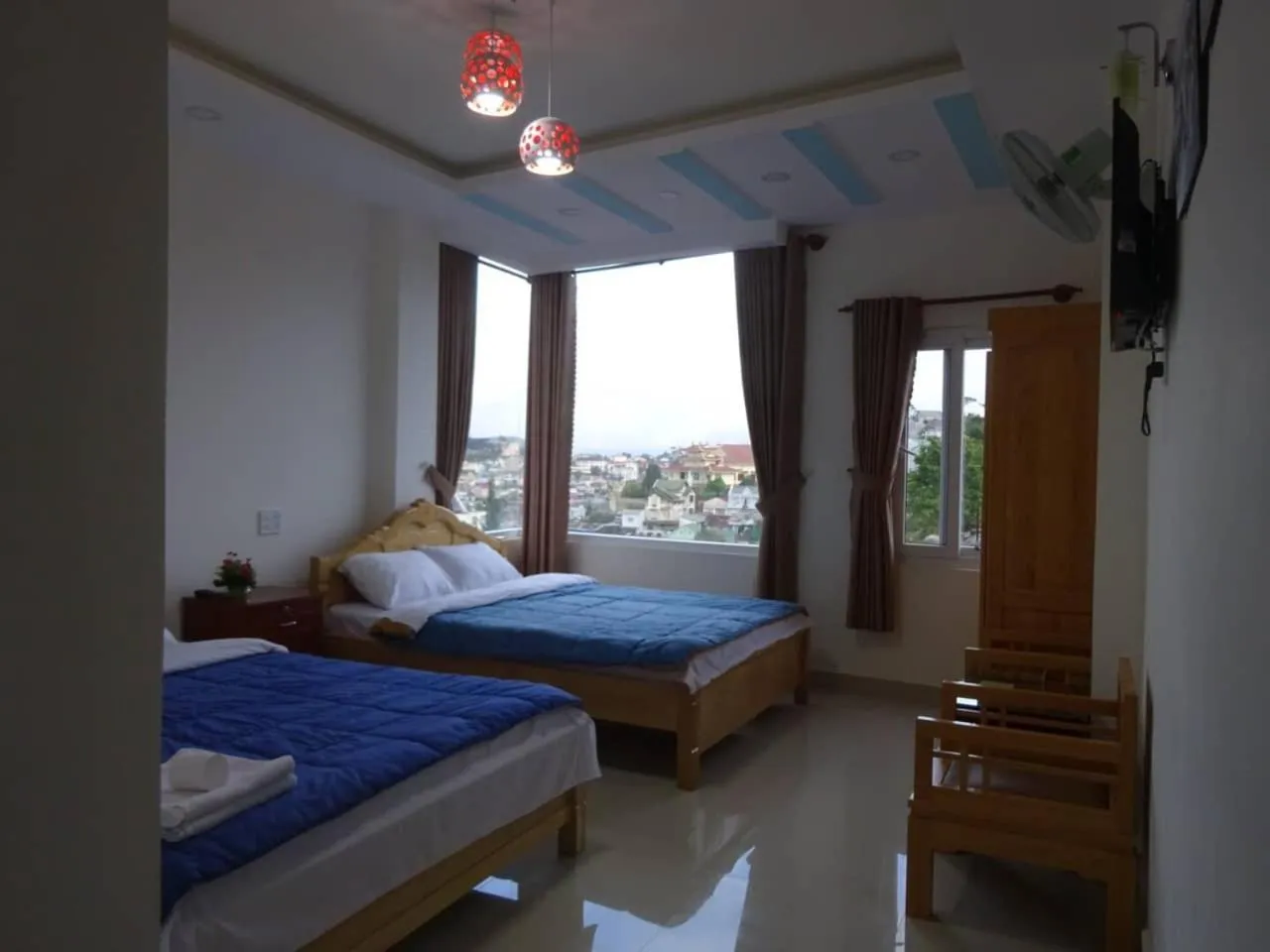 Bed in Cam Ly Homestay