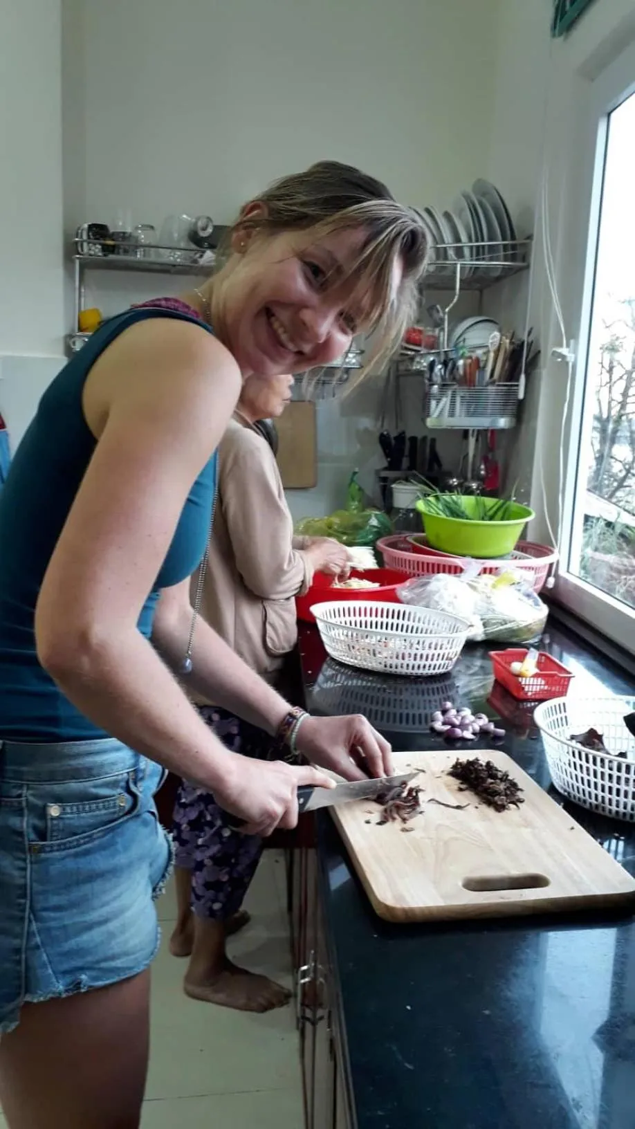 People in Cam Ly Homestay