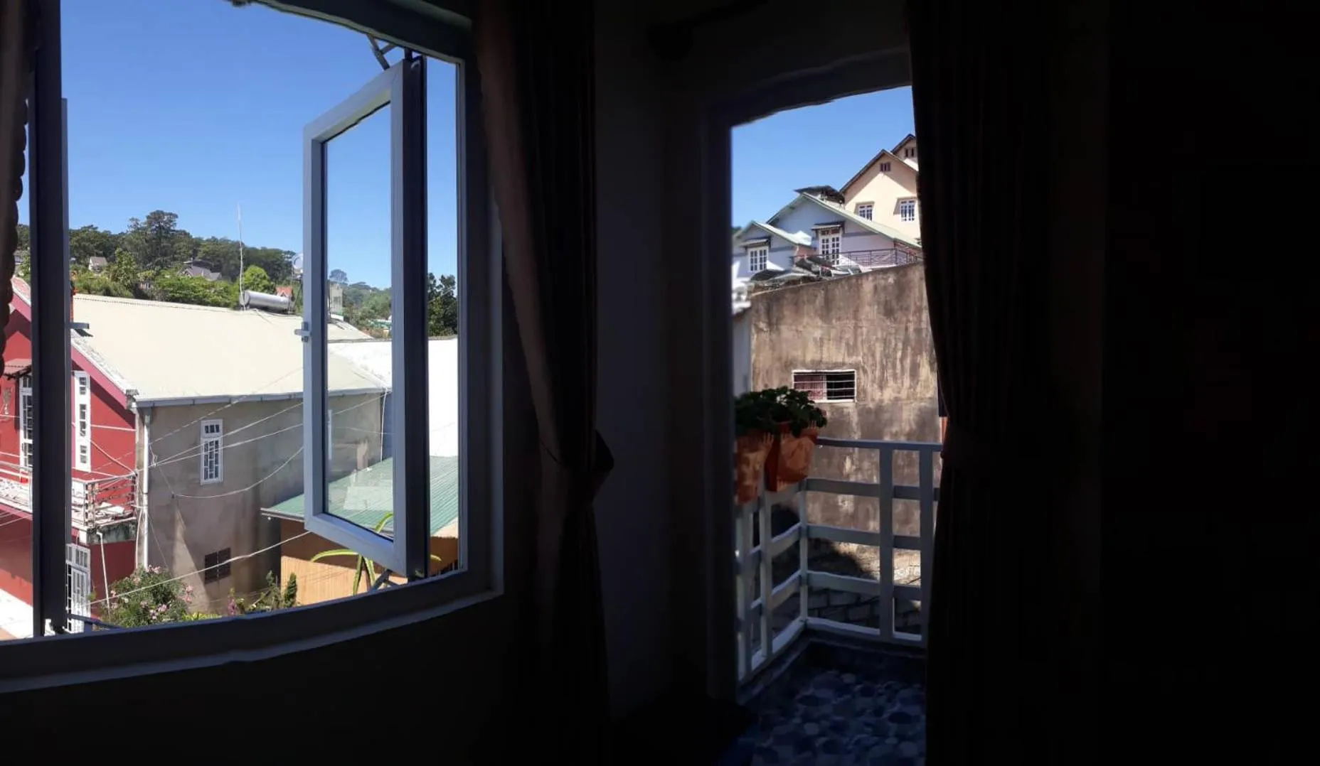 Balcony/Terrace in Cam Ly Homestay