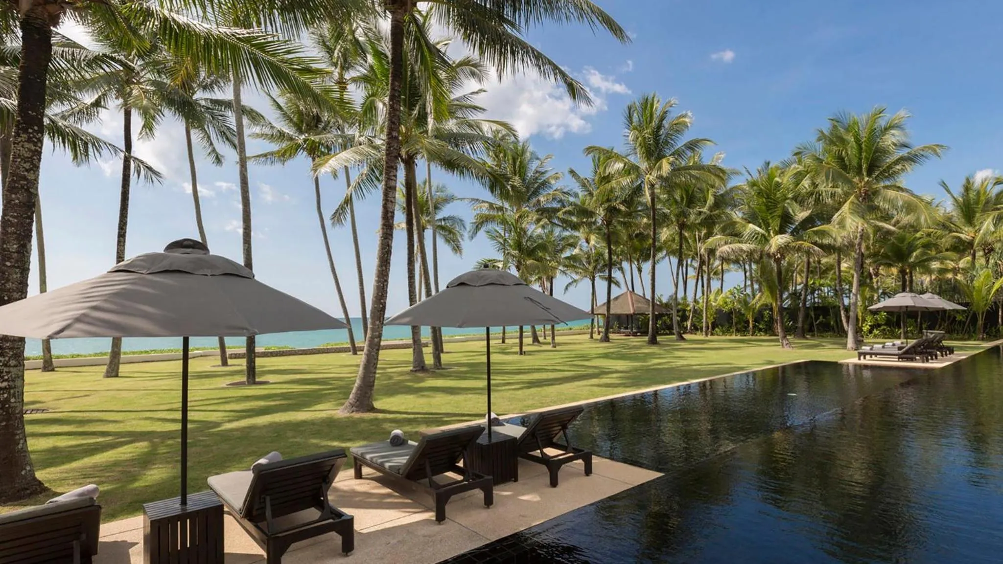 Natural landscape in Jivana Beach Villas