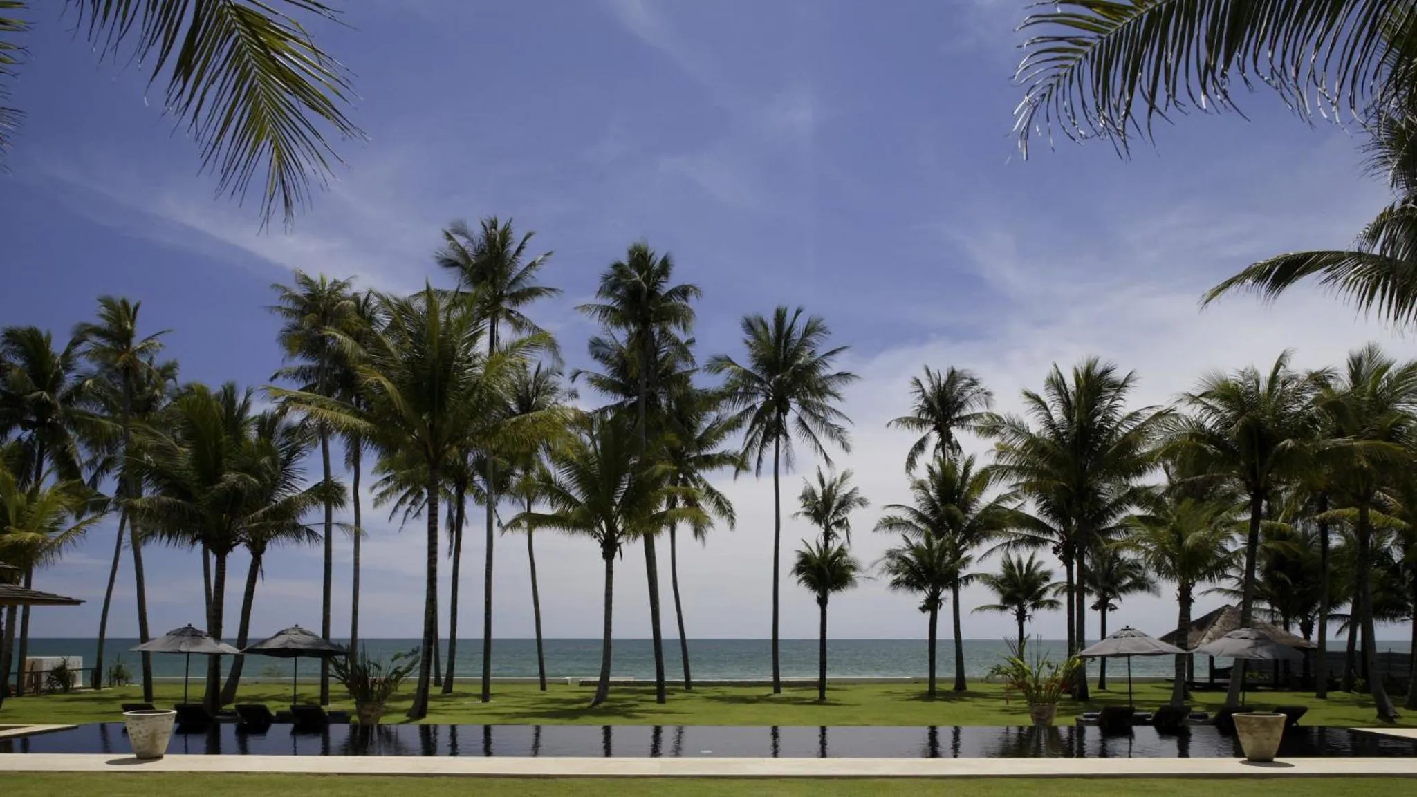 Natural landscape in Jivana Beach Villas
