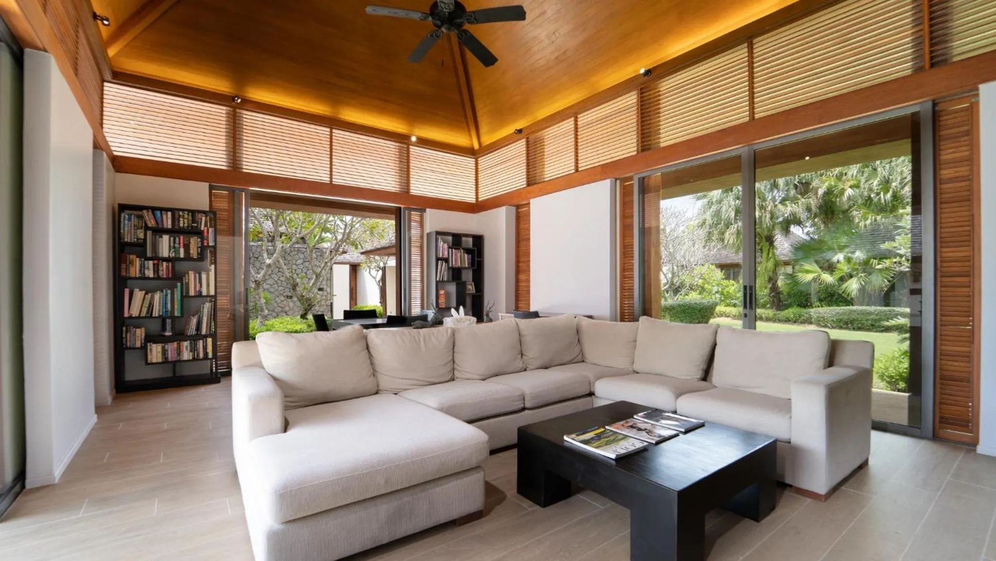 Living room in Jivana Beach Villas