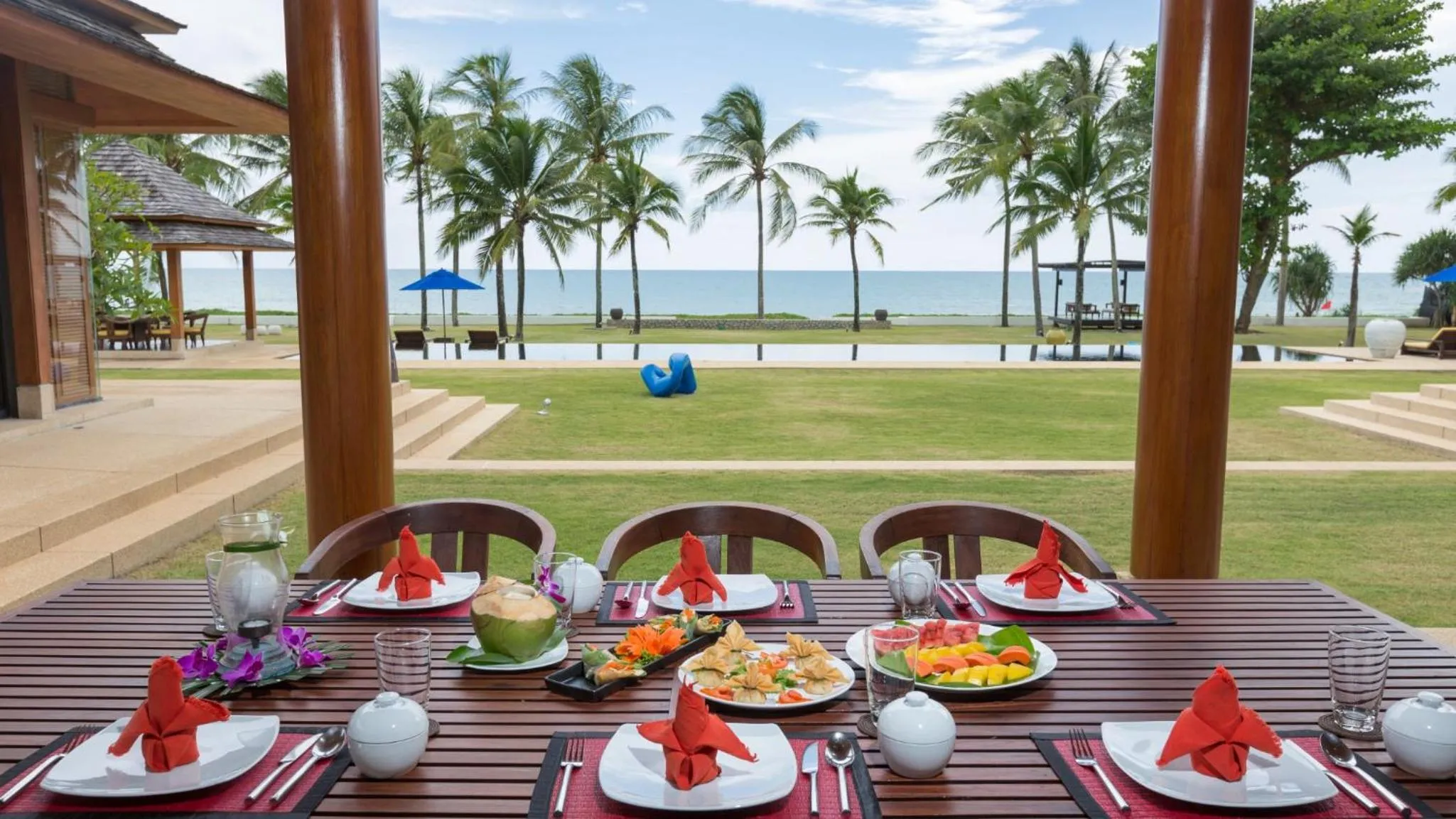 Food and drinks in Jivana Beach Villas