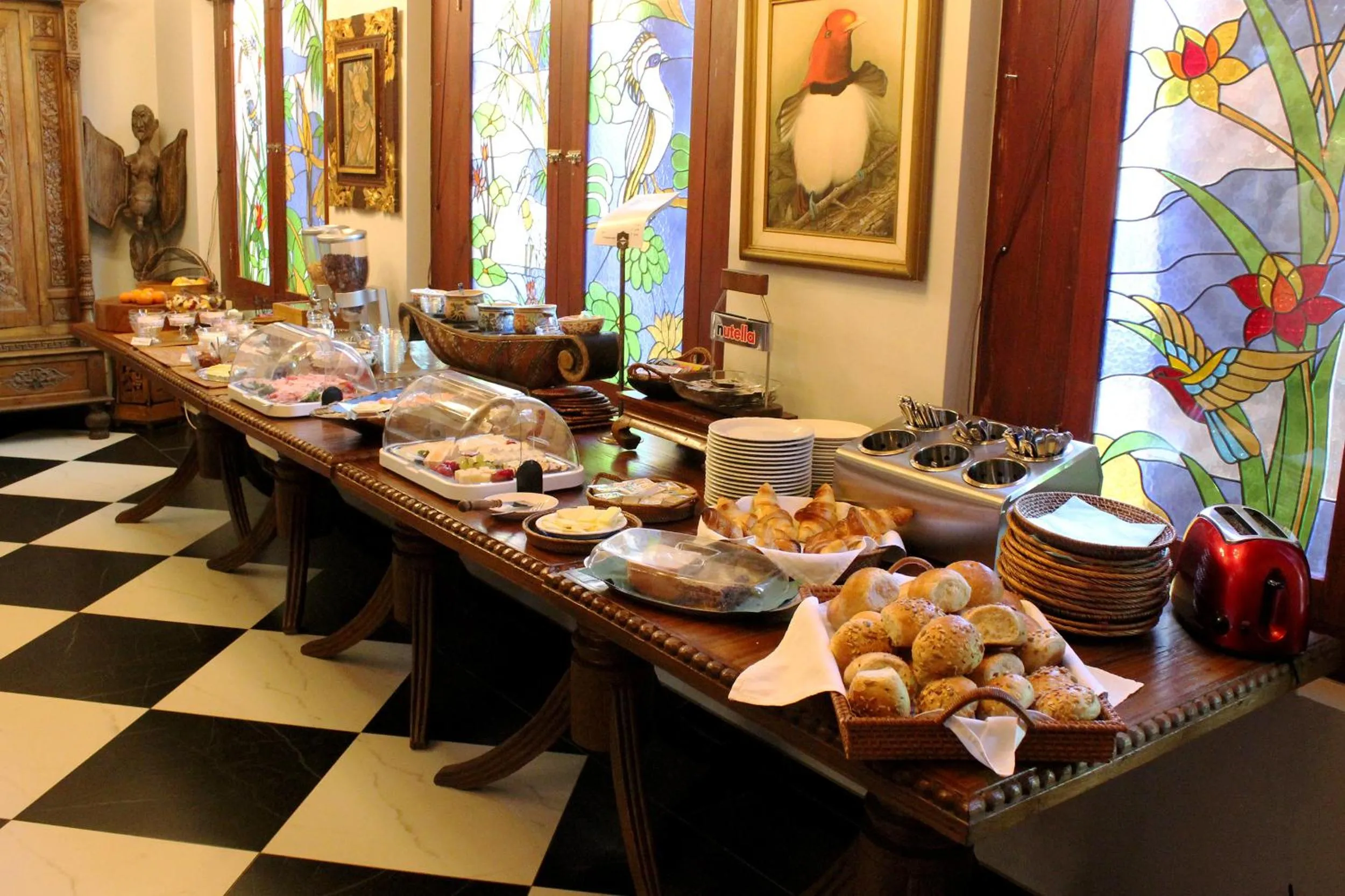 Buffet breakfast in Hotel am Palais