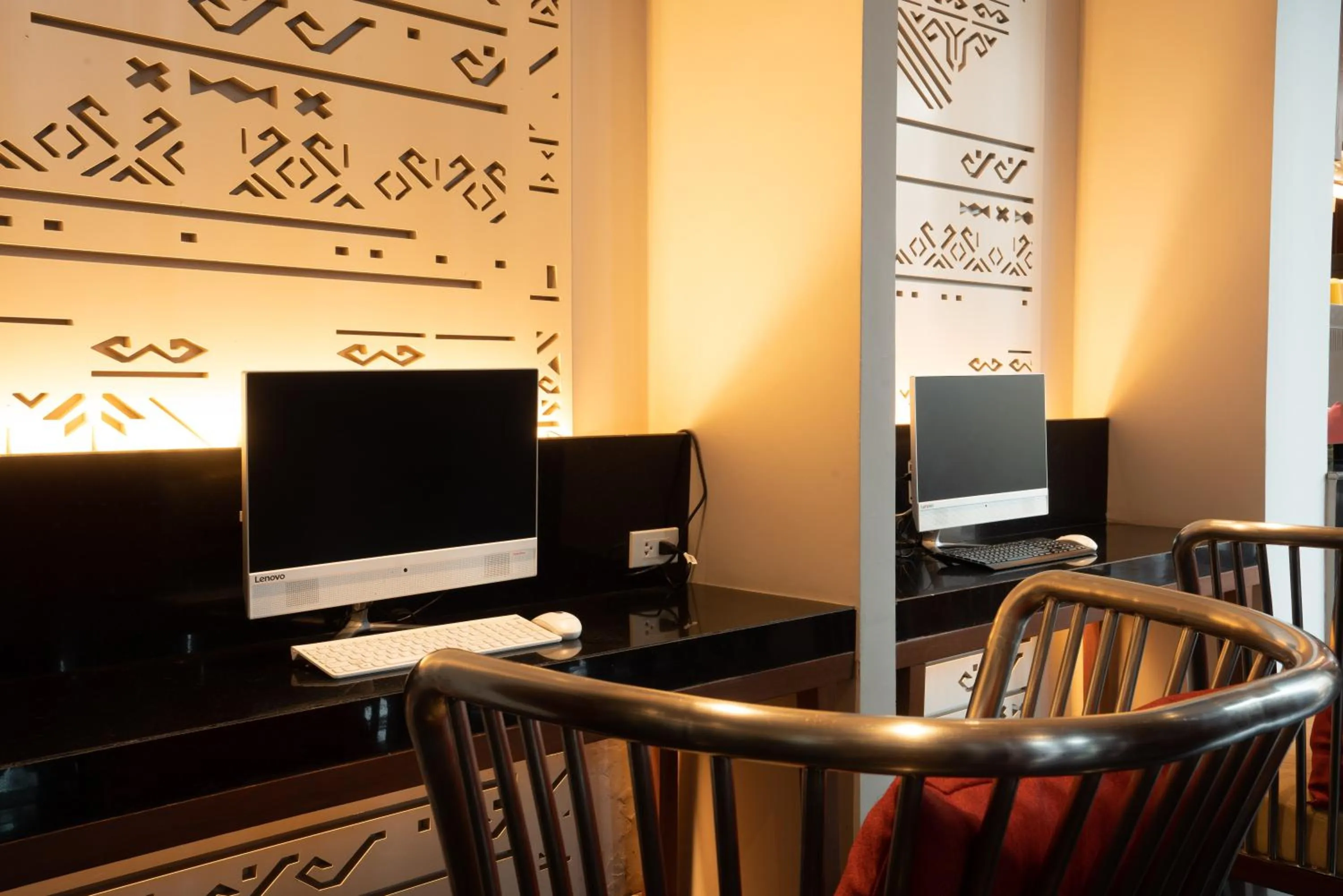 Lobby or reception in Grand Hotel Vientiane