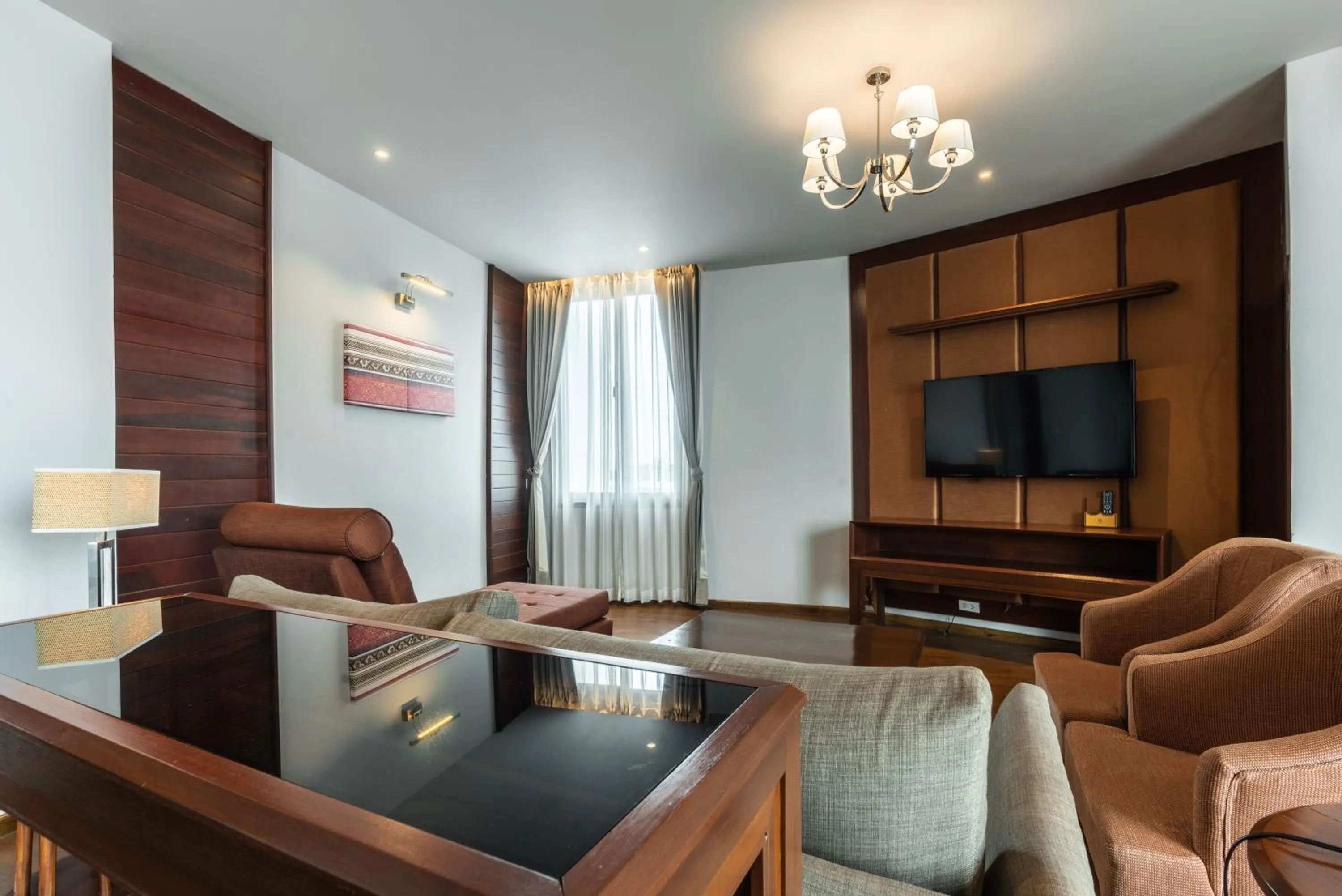 Living room in Grand Hotel Vientiane