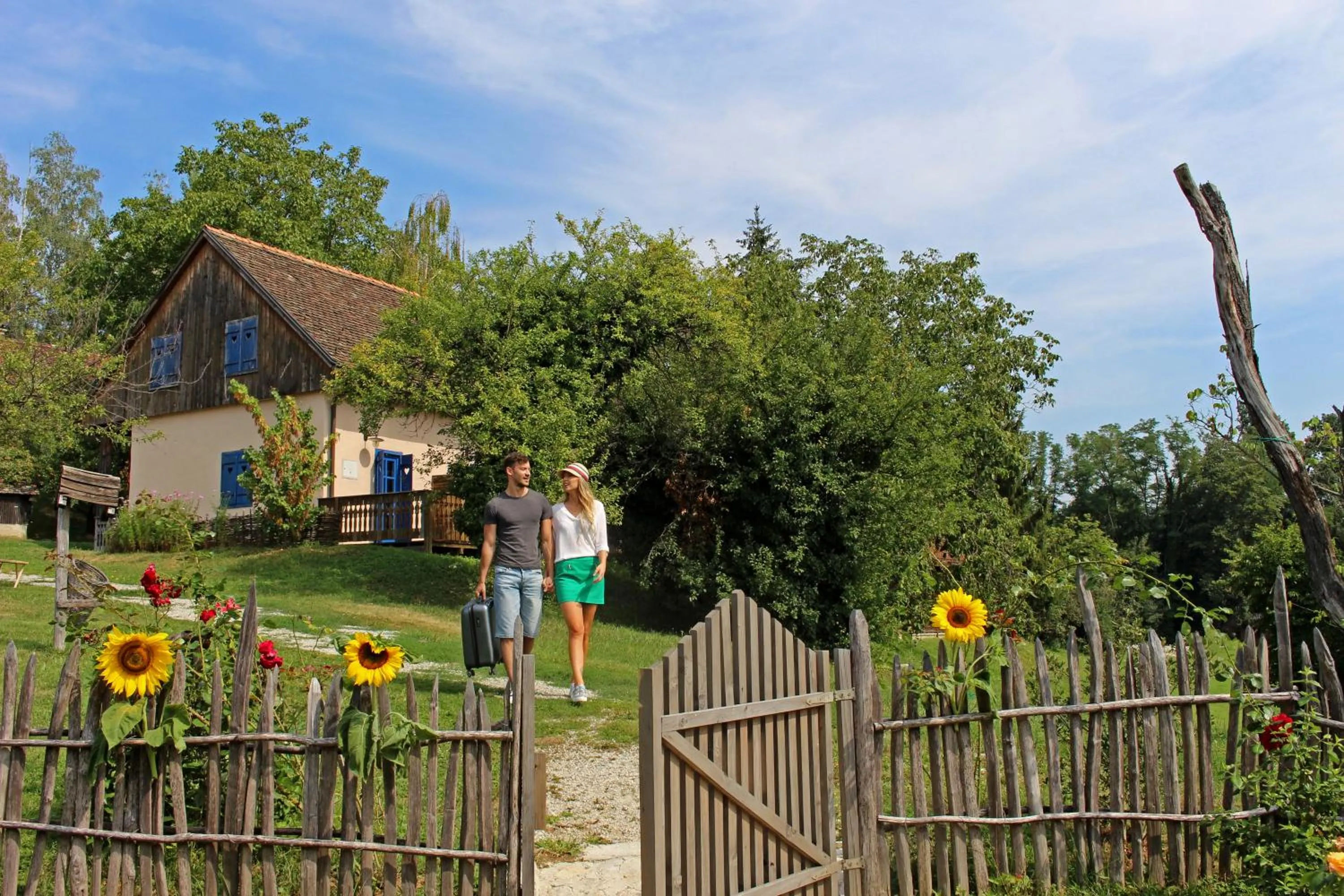 Garden in Winery, Restaurant & Pension Vuglec Breg