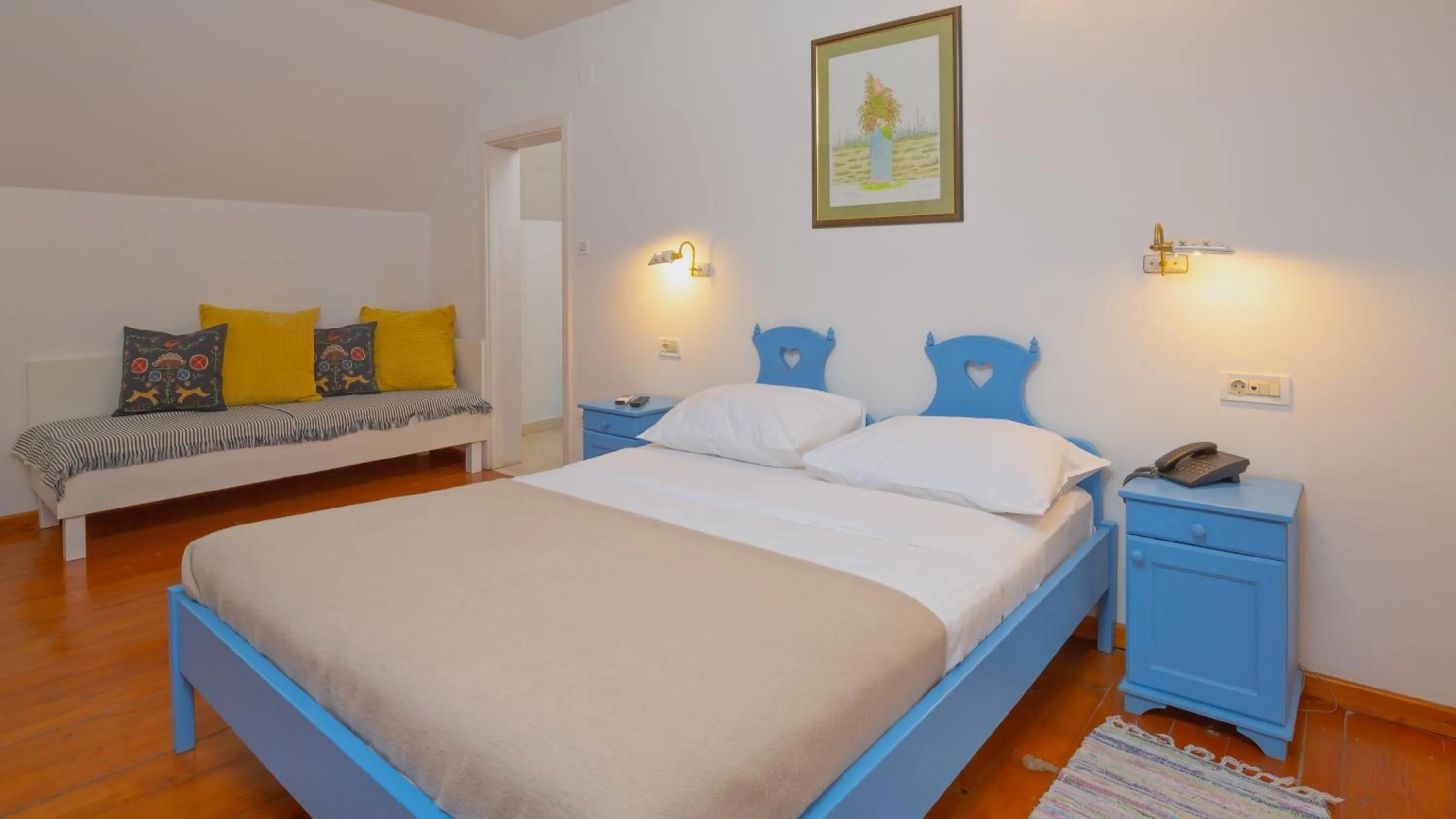 Bed in Winery, Restaurant & Pension Vuglec Breg