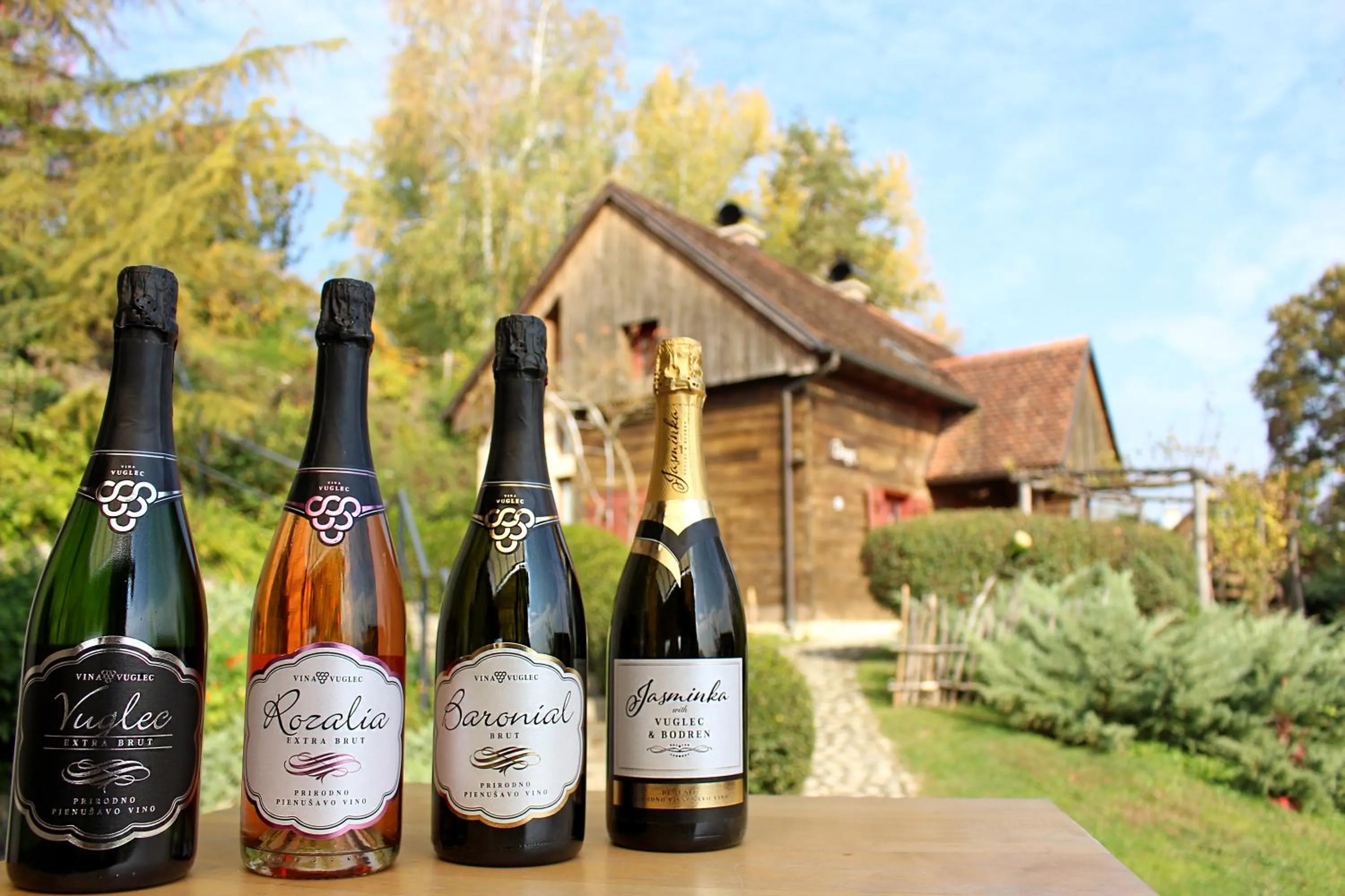 Patio in Winery, Restaurant & Pension Vuglec Breg