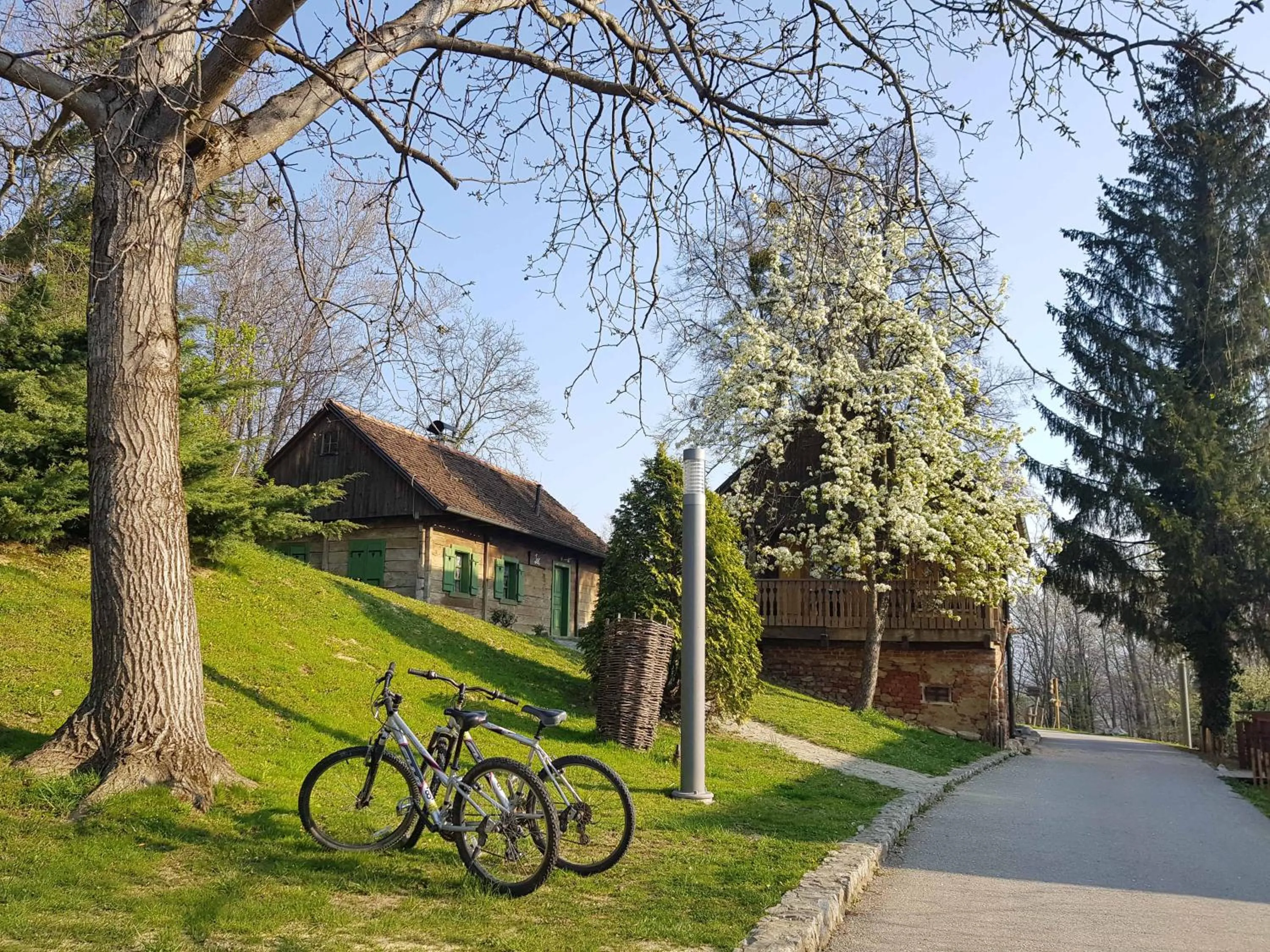Garden in Winery, Restaurant & Pension Vuglec Breg