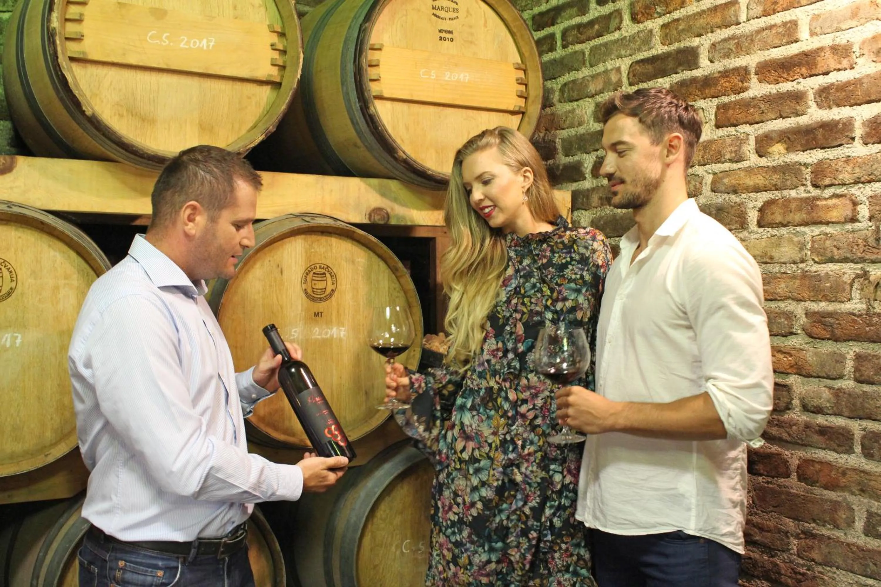 Staff in Winery, Restaurant & Pension Vuglec Breg