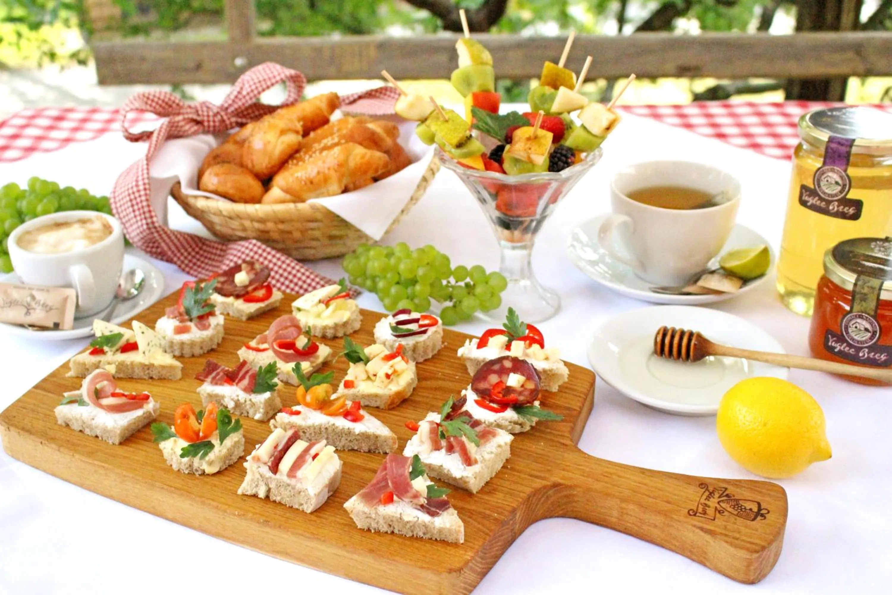 Food and drinks in Winery, Restaurant & Pension Vuglec Breg