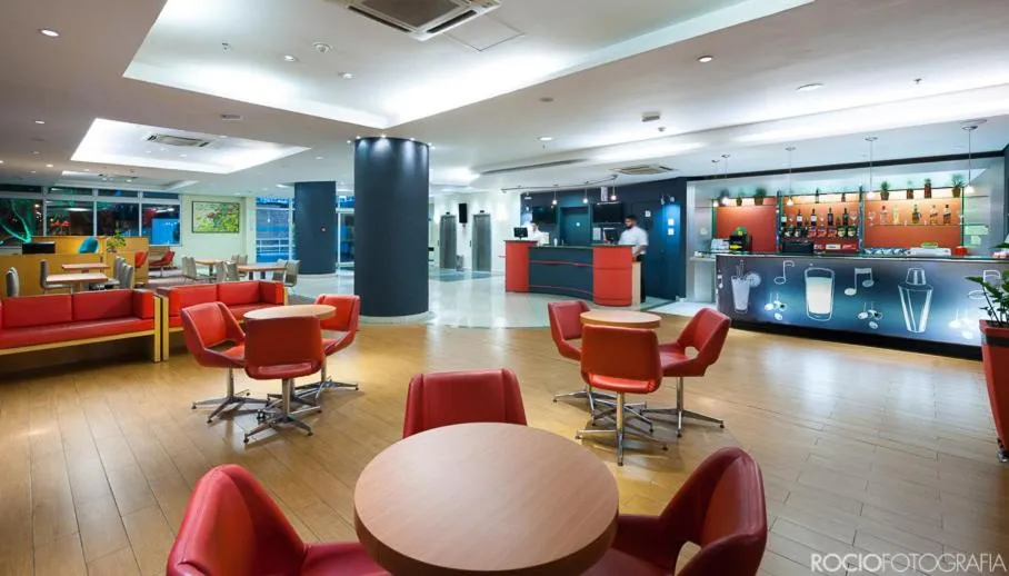 Lobby or reception in ibis Uberlandia